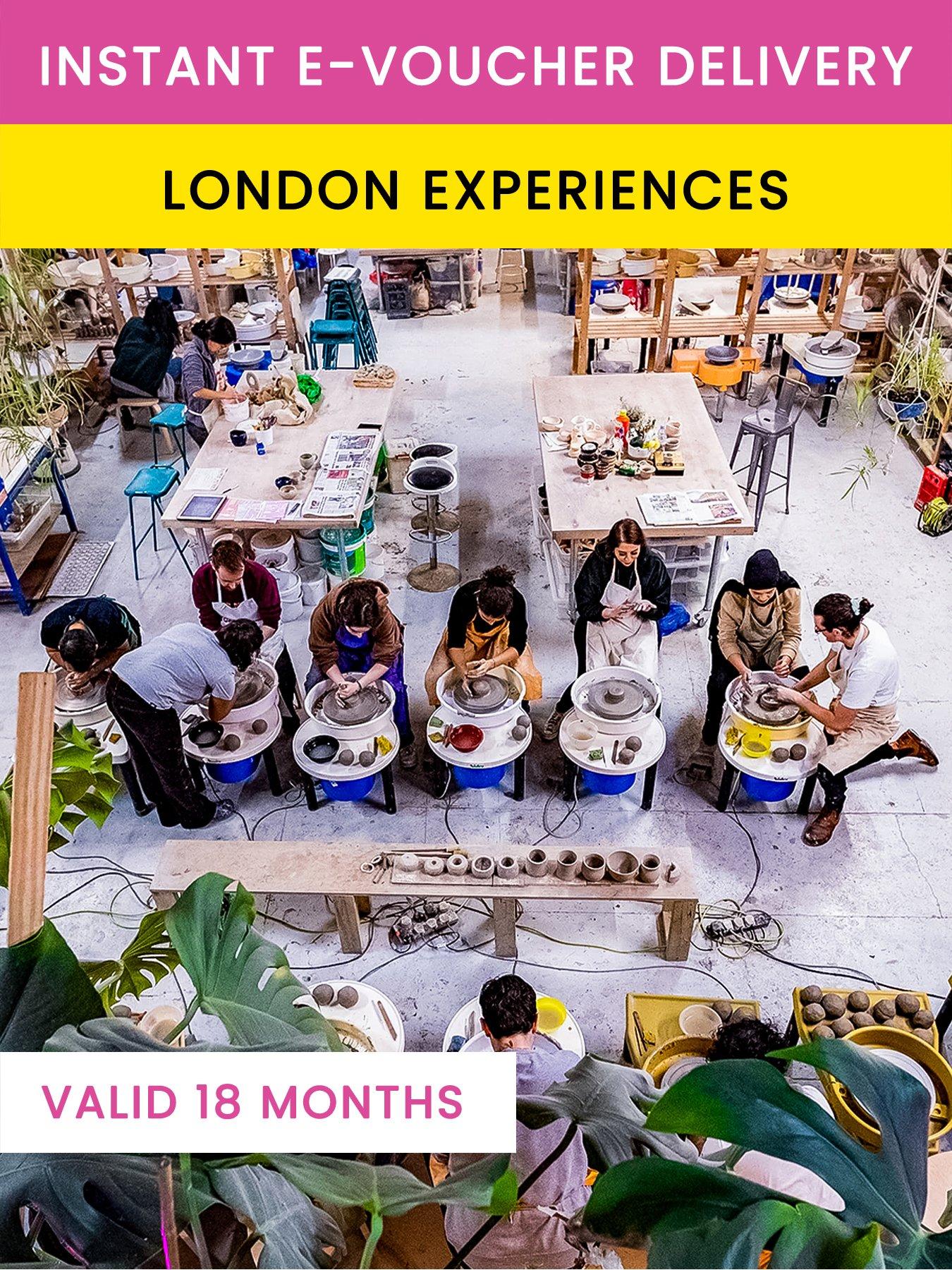 Activity Superstore Stoke Newington Pottery Experience for Two - 3 Hours