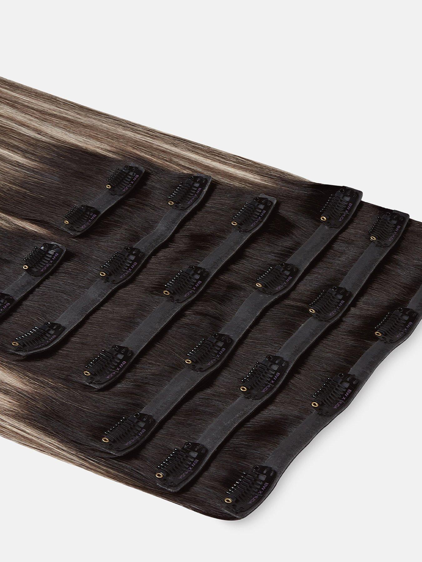 Beauty Works x Huda BARELY THERE Clip ins 18" Desert Dune