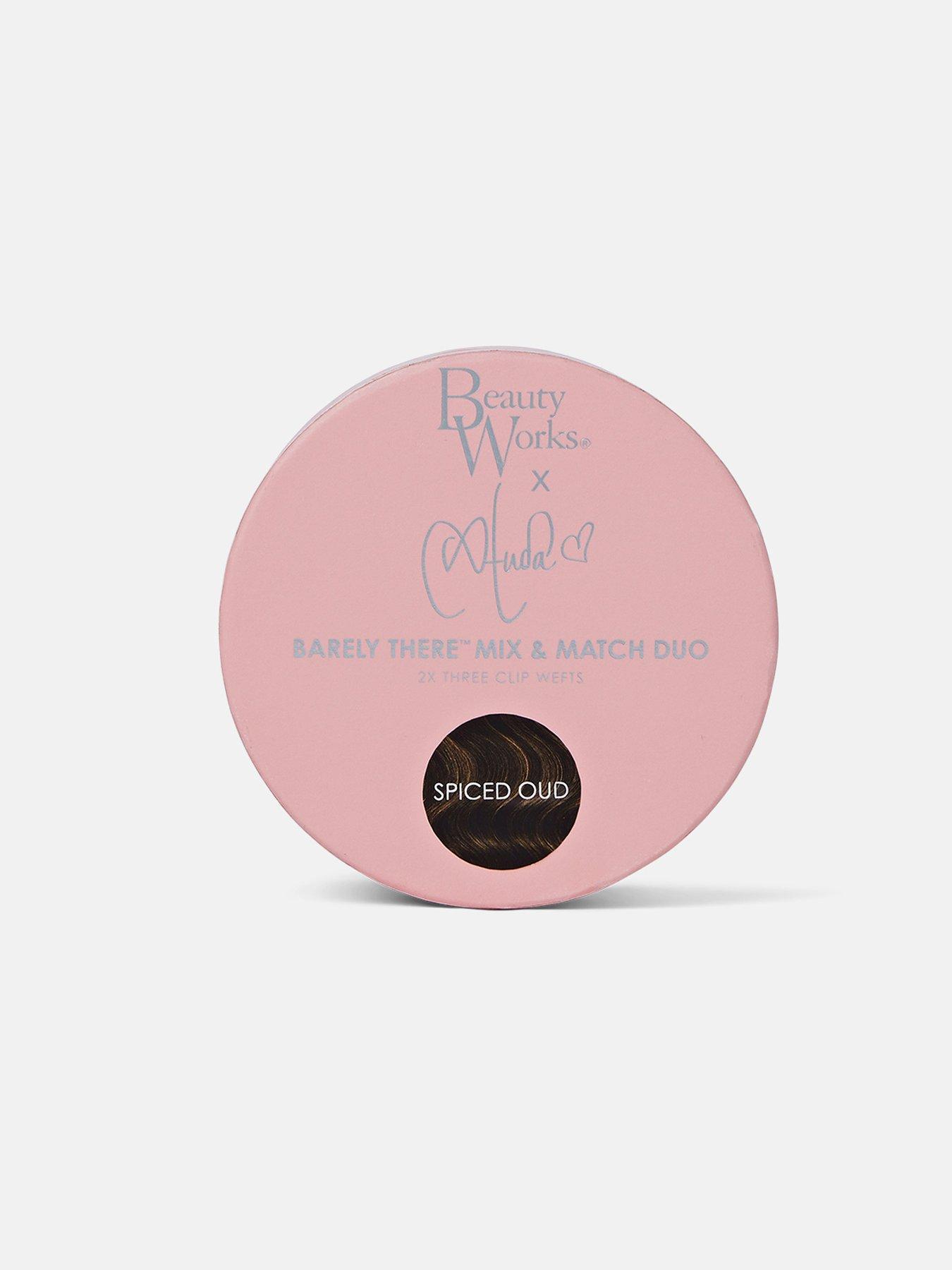 Image 6 of 7 of Beauty Works x Huda BARELY THERE Mix &amp; Match Duo 20" Huda