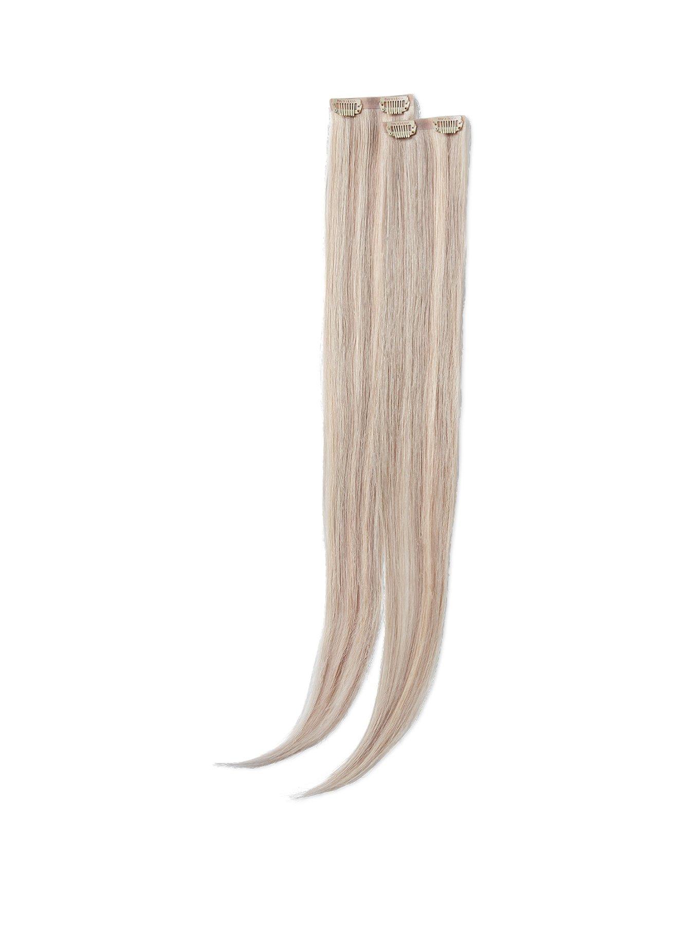 Beauty Works x Huda BARELY THERE Mix  &  Match Minis 18" Iced Blonde