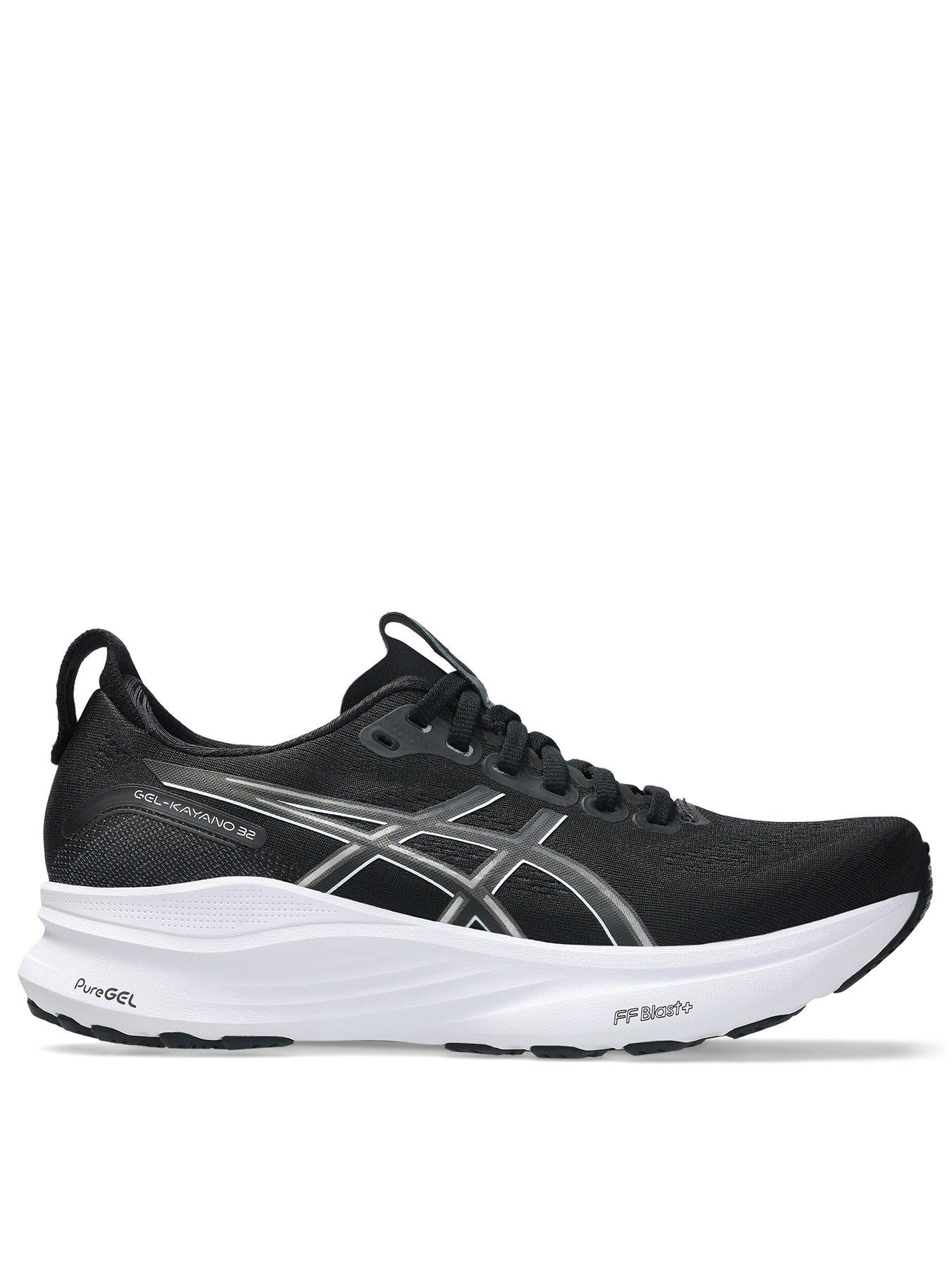 Asics Womens Running Gel-Kayano 32 Trainers, Black, Size 4.5, Women