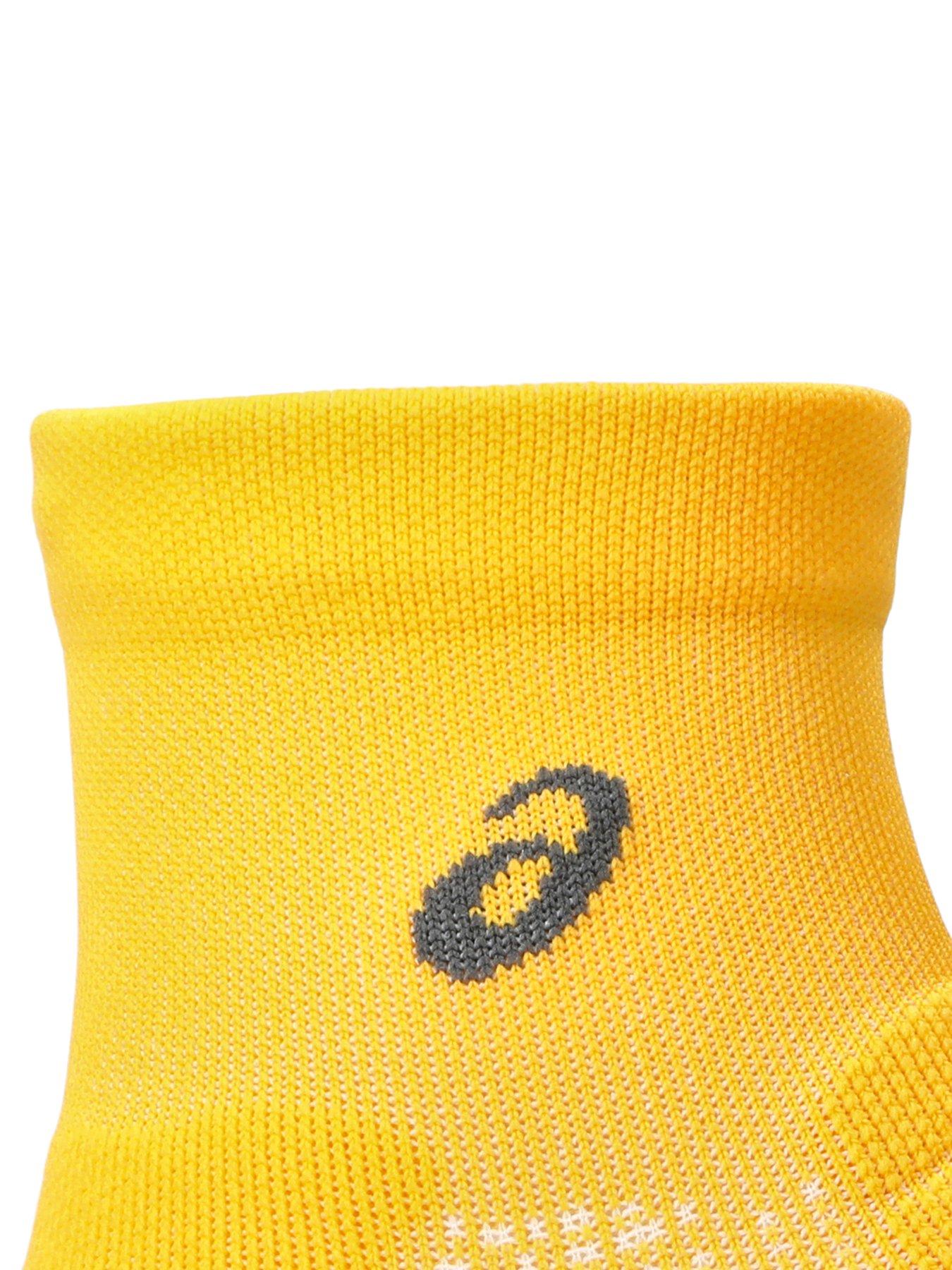 Image 3 of 3 of Asics Unisex Running Quarter Socks - Orange