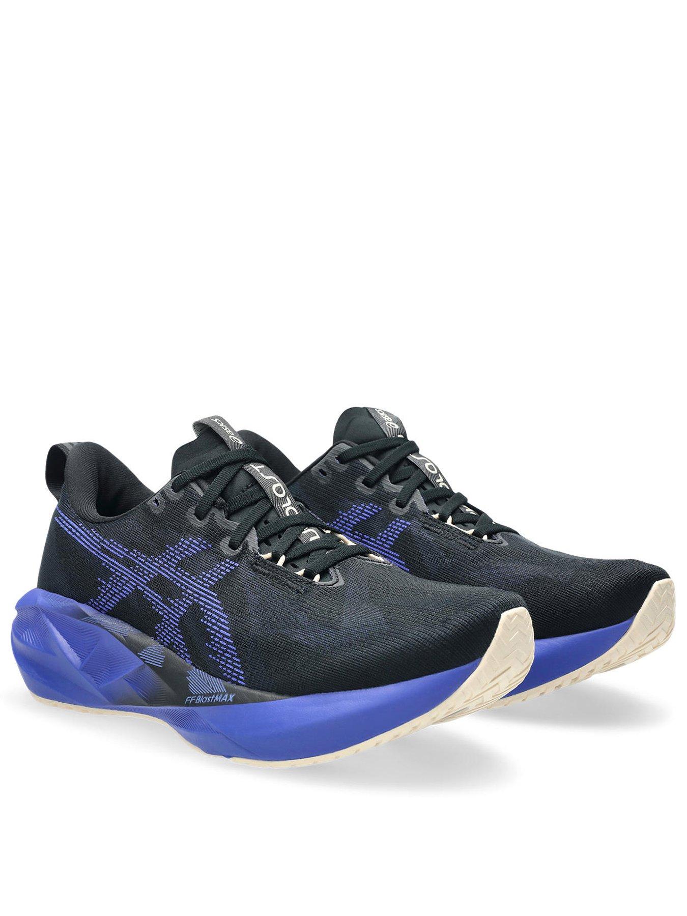 Asics Mens Running Novablast 5 Trainers - Black/Blue