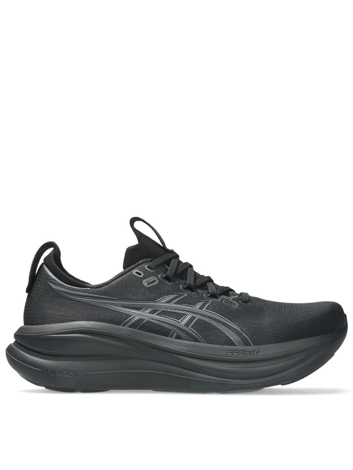 Asics Mens Running Gel-nimbus 28 Trainers - Black/grey