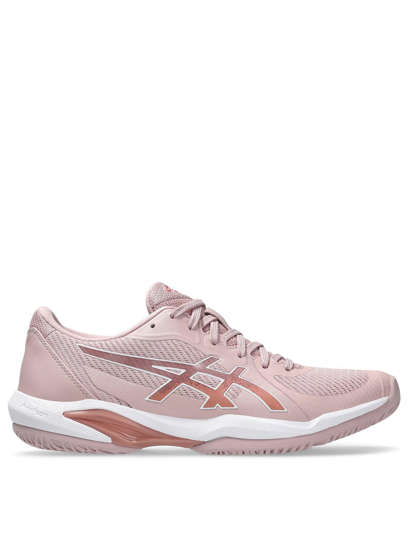 Image 1 of 7 of Asics Womens Tennis Solution Swift Ff 2 Trainers - Pink