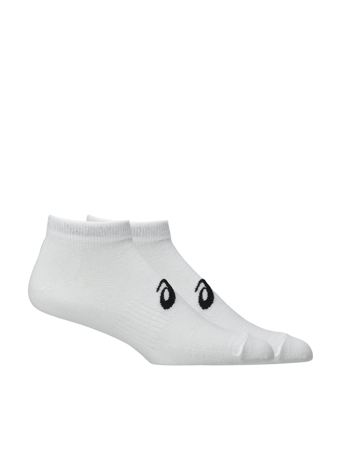 Asics Unisex Running 3 Pack Ankle Socks - White