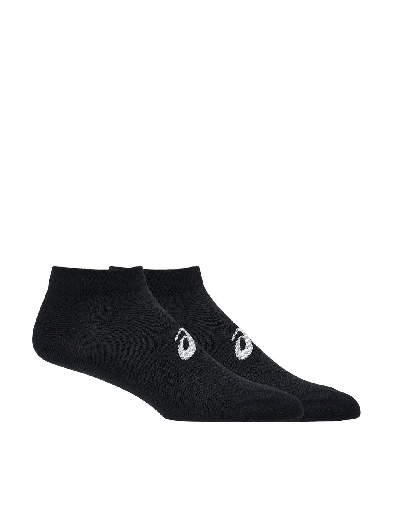 Asics Unisex Running 3 Pack Ankle Socks - Black
