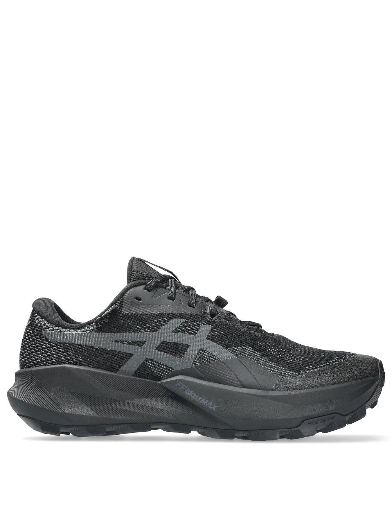Asics Mens Running Trabuco 14 Goretex Trainers - Black/Grey