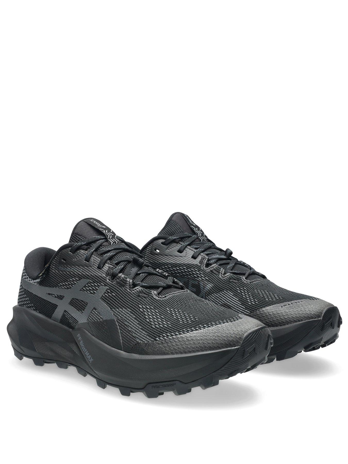 Image 2 of 7 of Asics Mens Running Trabuco 14 Goretex Trainers - Black/Grey