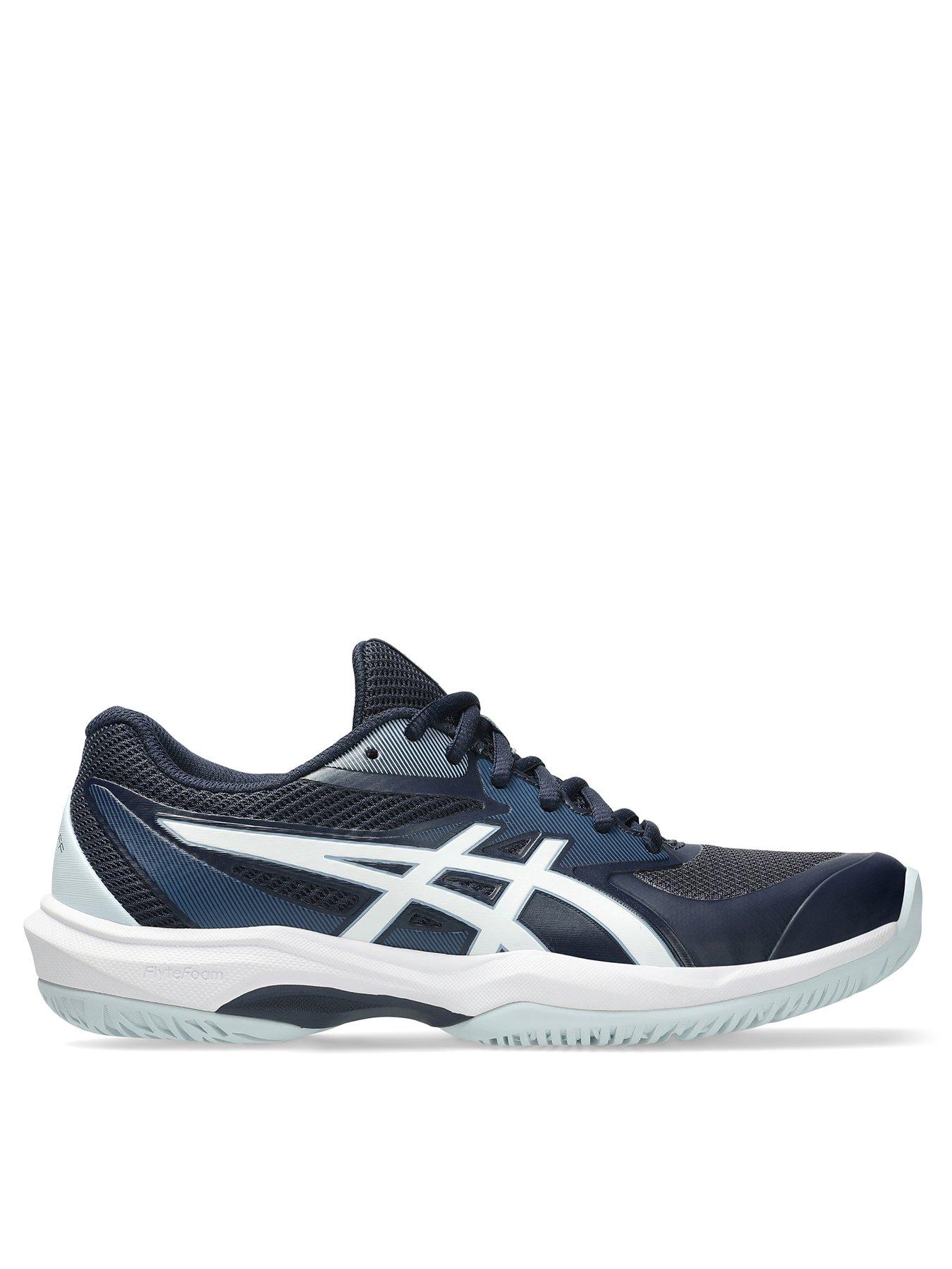 Image 1 of 7 of Asics Womens Tennis Game FF Trainers - Navy