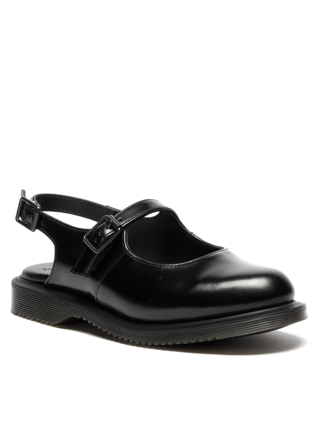 Image 2 of 7 of Dr Martens Madaline Mary Jane Polished Smooth Shoes - Black