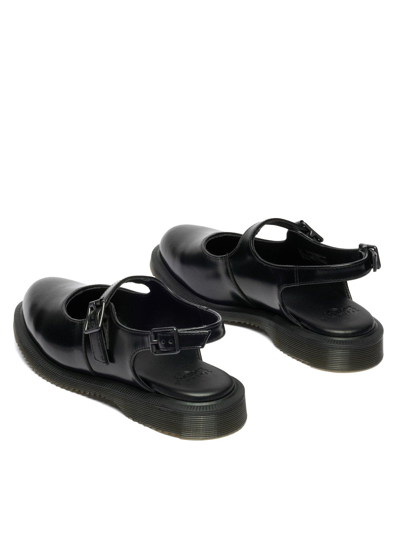 Image 3 of 7 of Dr Martens Madaline Mary Jane Polished Smooth Shoes - Black