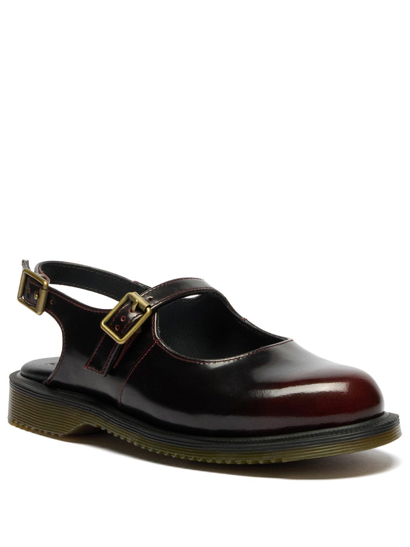 Image 2 of 7 of Dr Martens Madaline Mary Jane Cherry Arcadia - Red