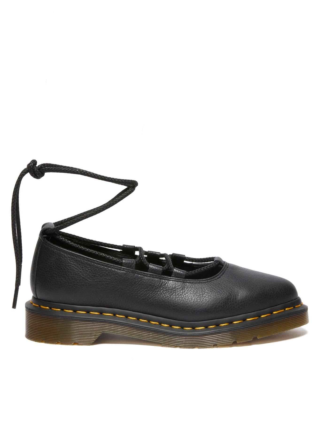 Dr Martens Elphie II Lace Up Virginia Shoe - Black | Very