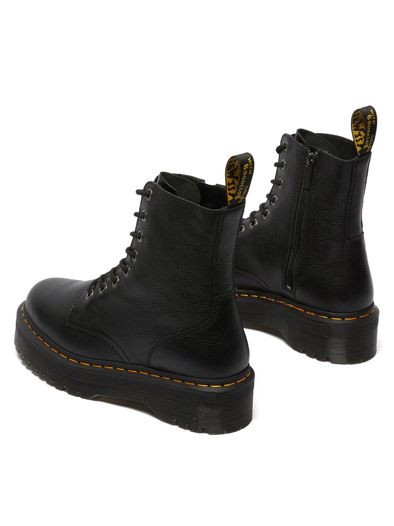 Image 3 of 7 of Dr Martens Jadon III 8-Eye Boot Pisa Boots - Black