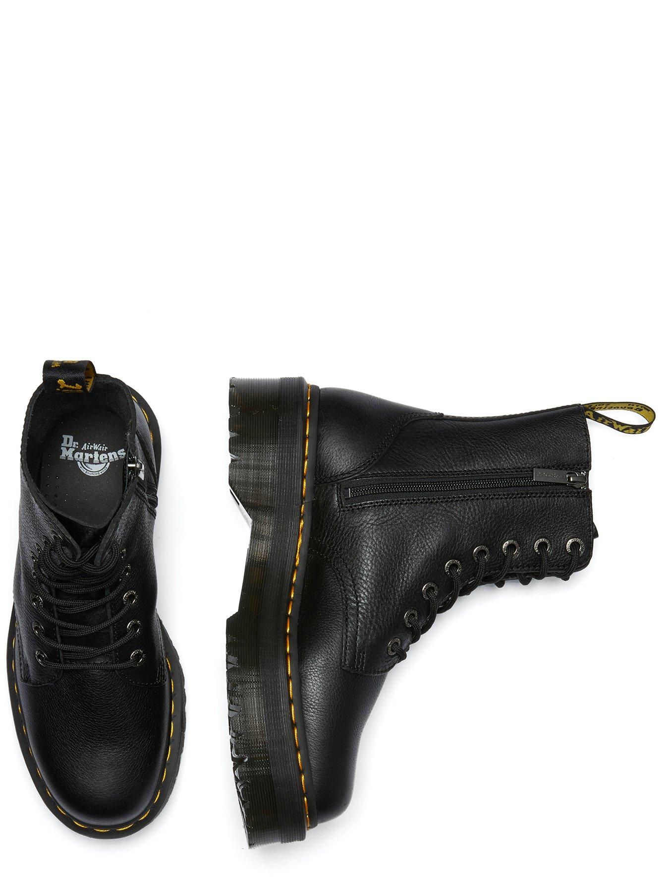Image 4 of 7 of Dr Martens Jadon III 8-Eye Boot Pisa Boots - Black