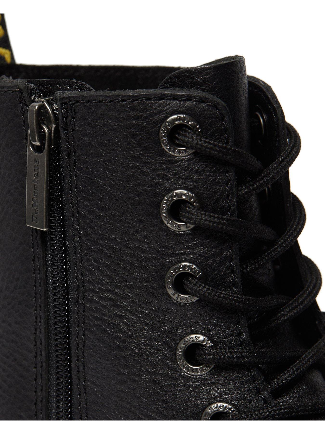 Image 6 of 7 of Dr Martens Jadon III 8-Eye Boot Pisa Boots - Black