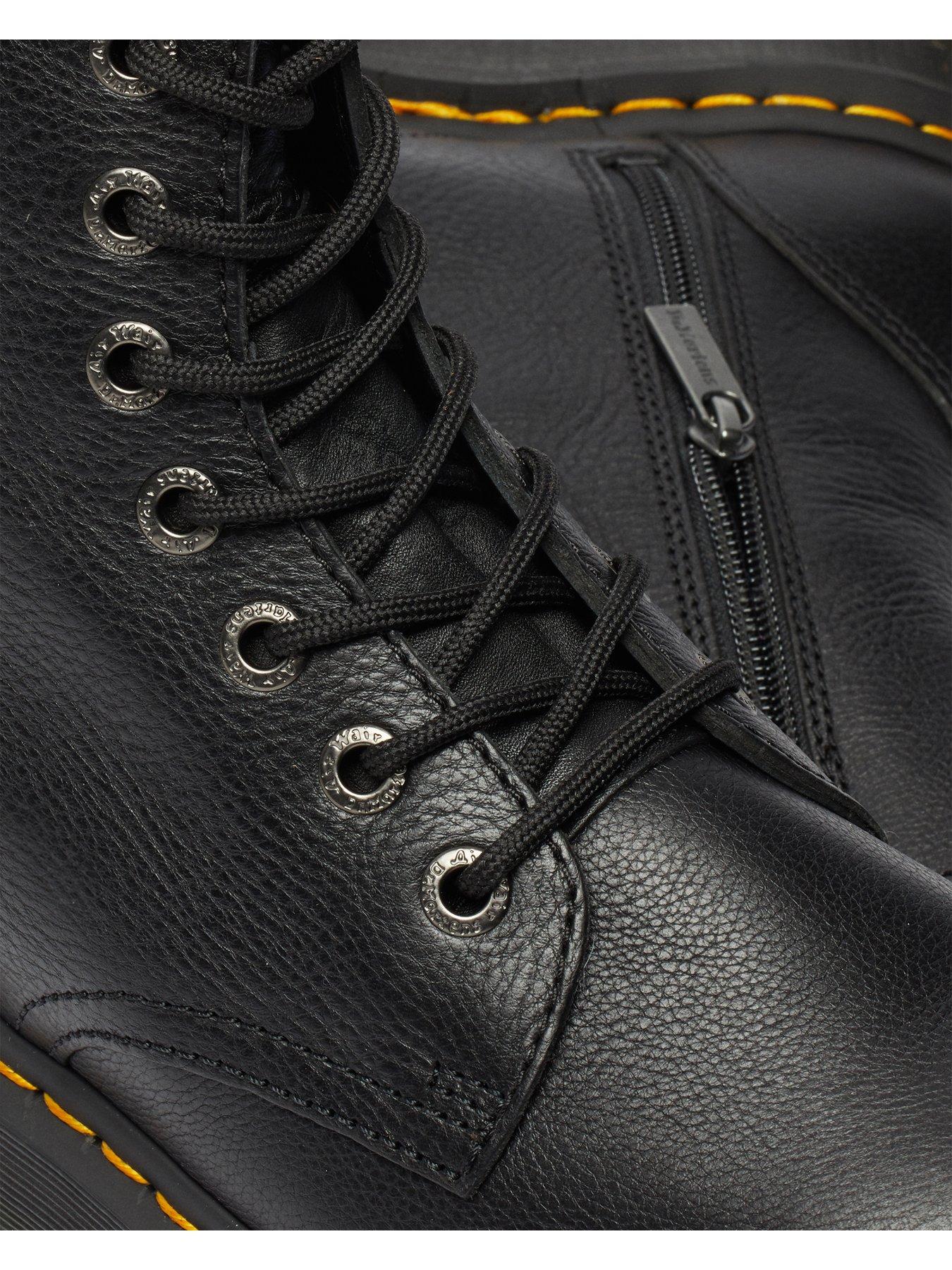 Image 7 of 7 of Dr Martens Jadon III 8-Eye Boot Pisa Boots - Black