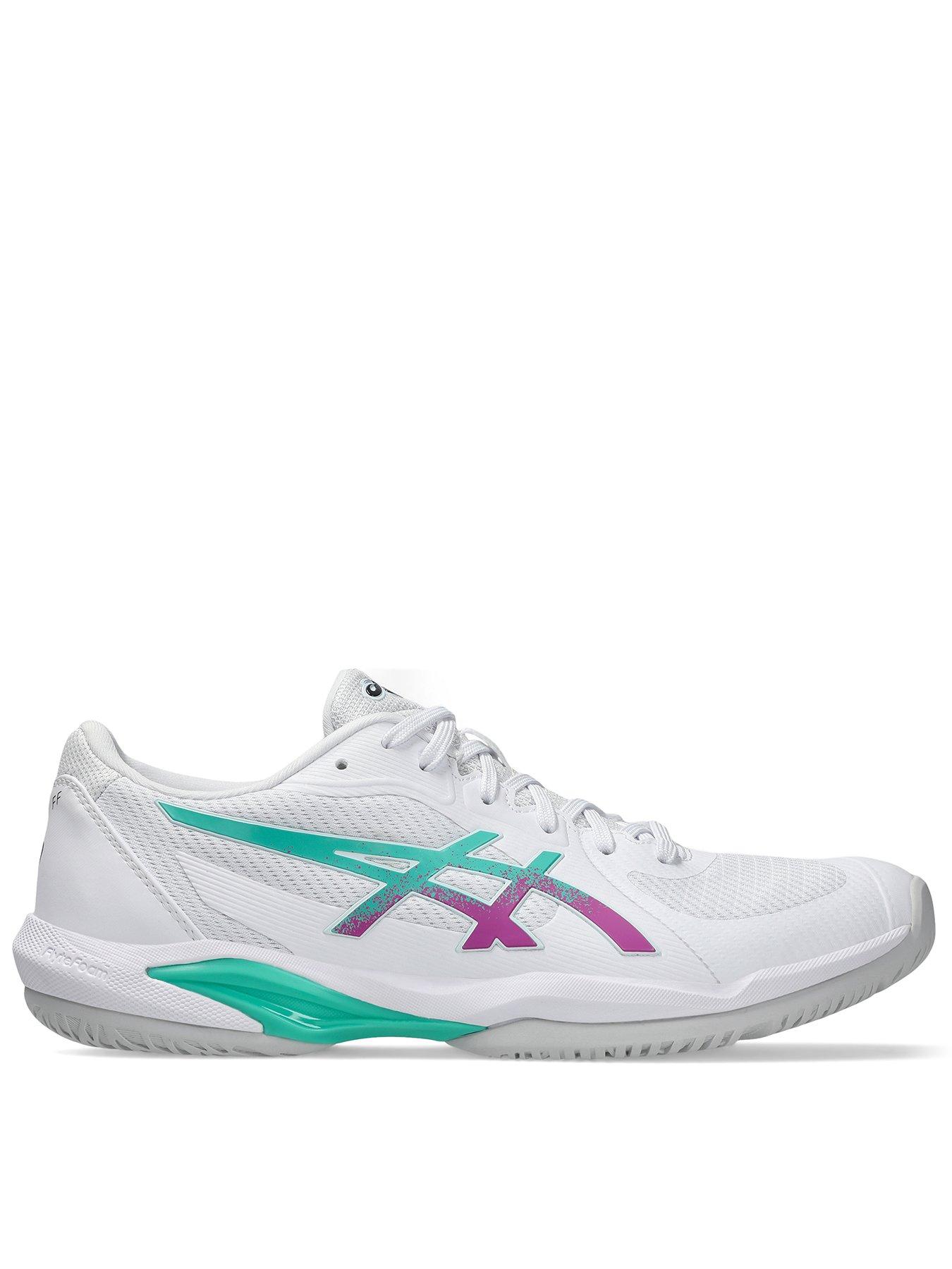 Asics Mens Tennis Solution Swift Ff 2 Trainers - White