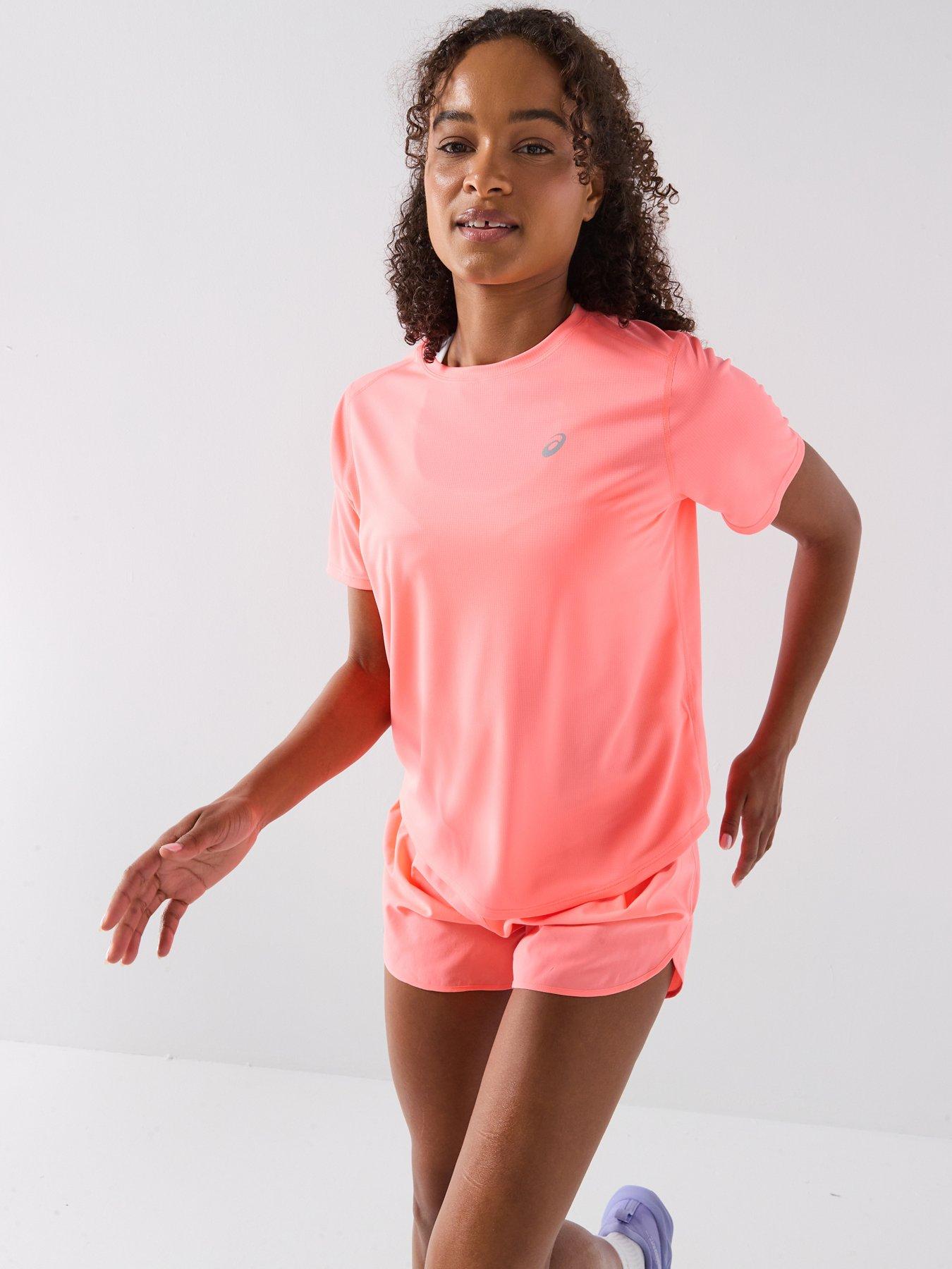 Asics Womens Running Core T-Shirt - Pink