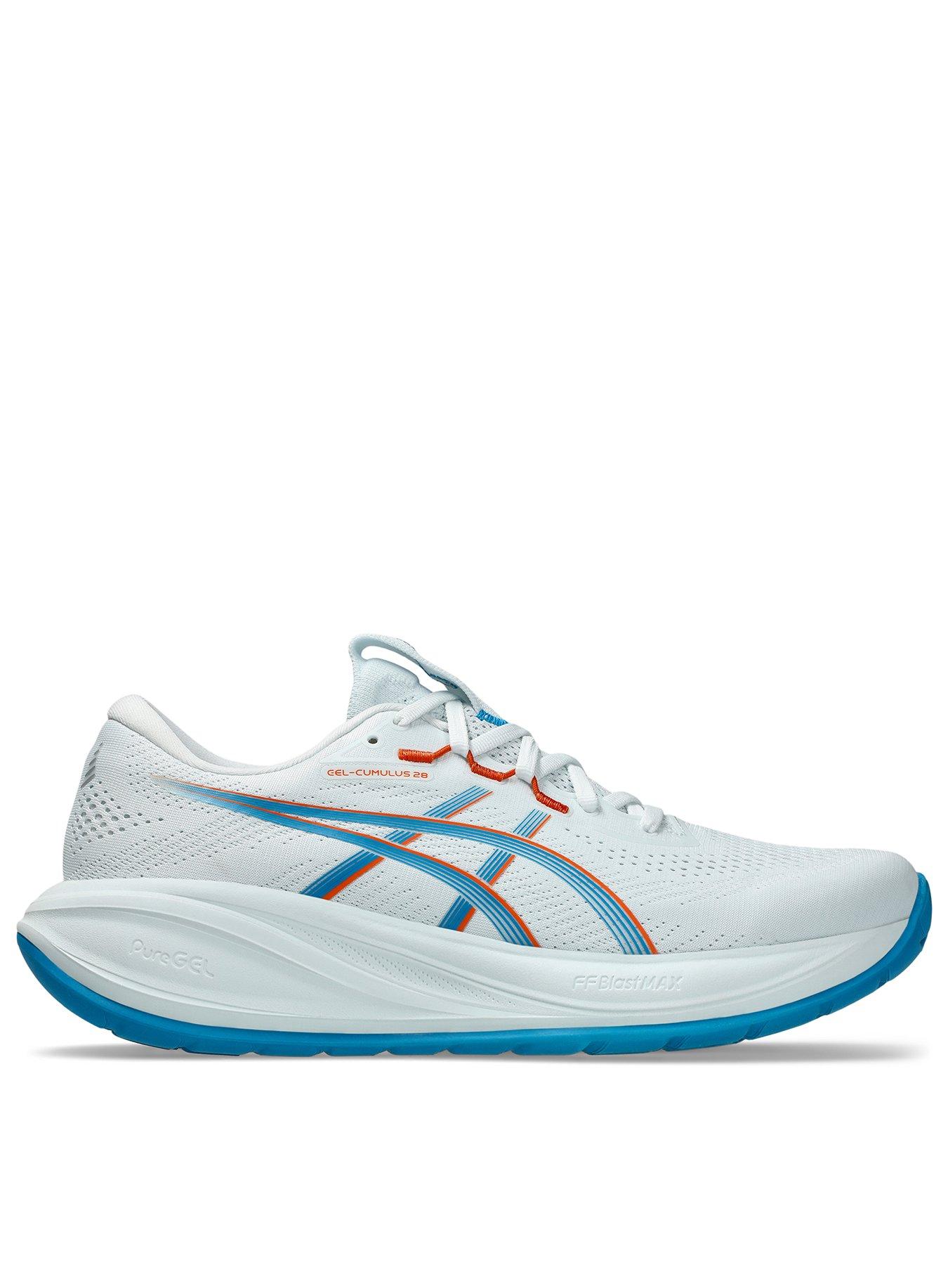 Asics Mens Running Gel-Cumulus 28 Trainers, Blue, Size 9, Men