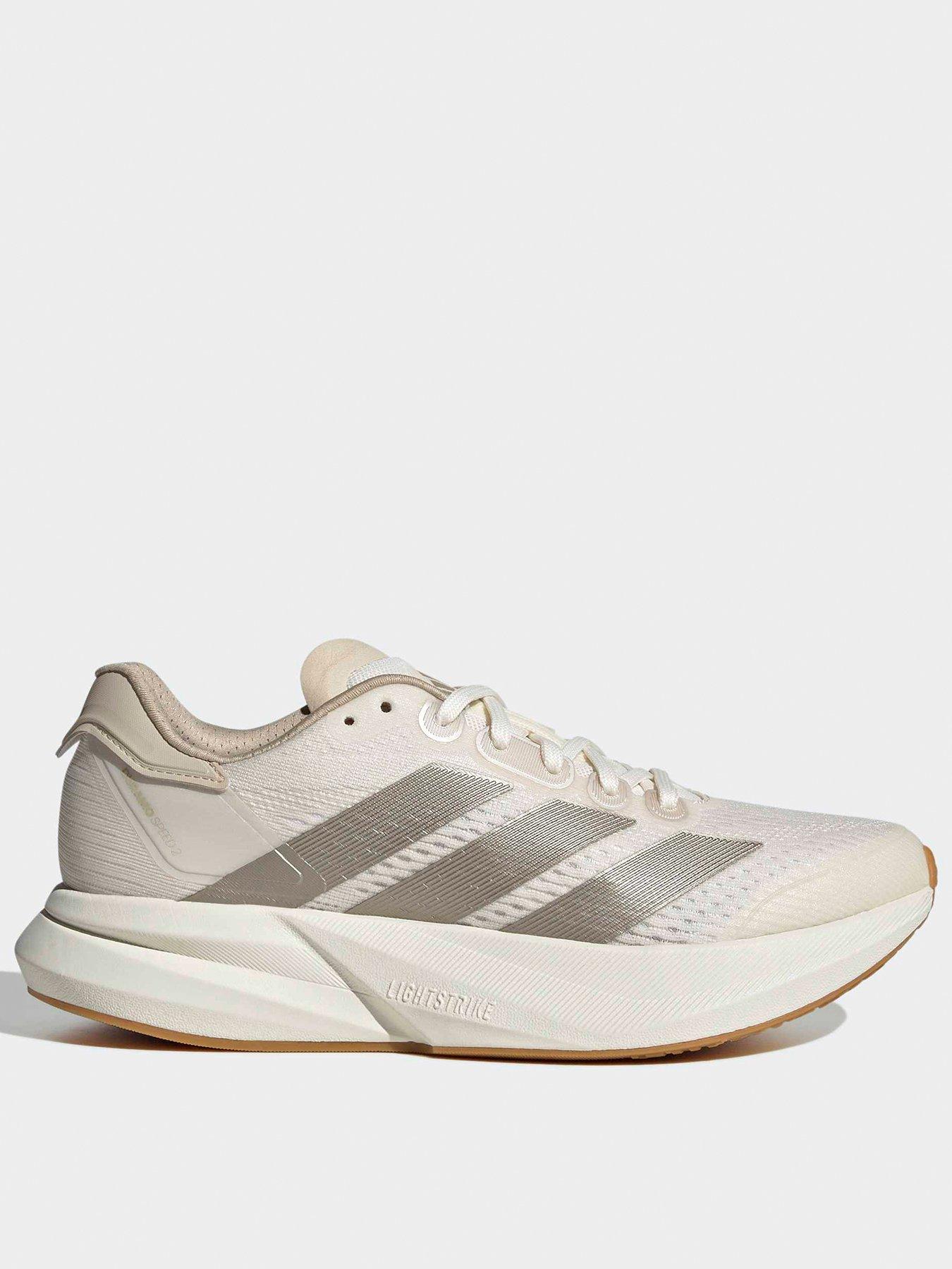Image 1 of 7 of adidas Womens Running Duramo Speed 2 Trainers - White