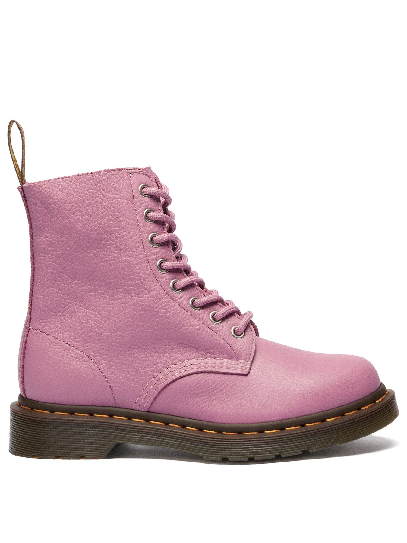 Image 2 of 6 of Dr Martens 1460 Pascal 8 Eye Boots - Dusty Rose Virginia