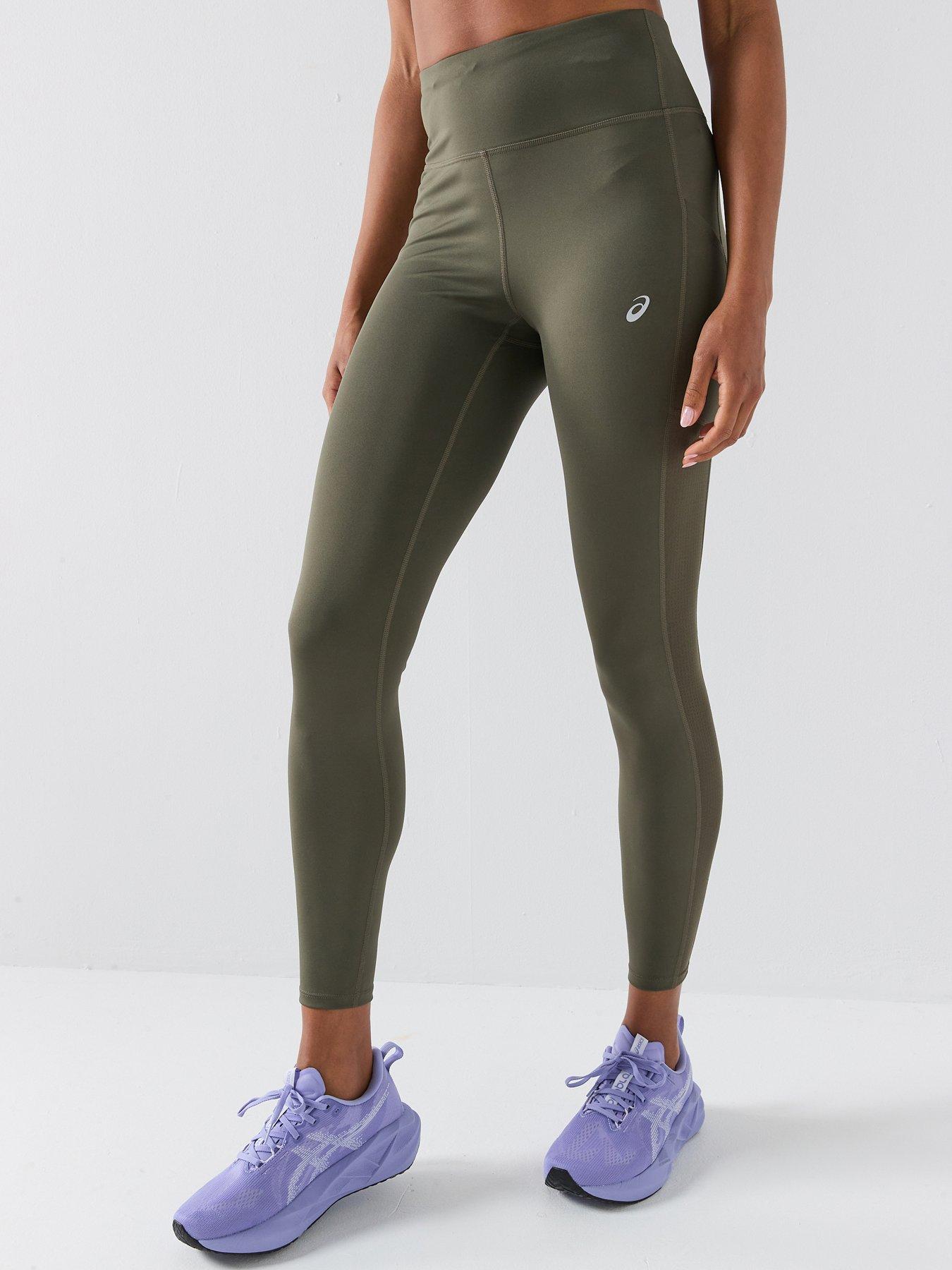 Asics Womens Running Core Tights - Khaki
