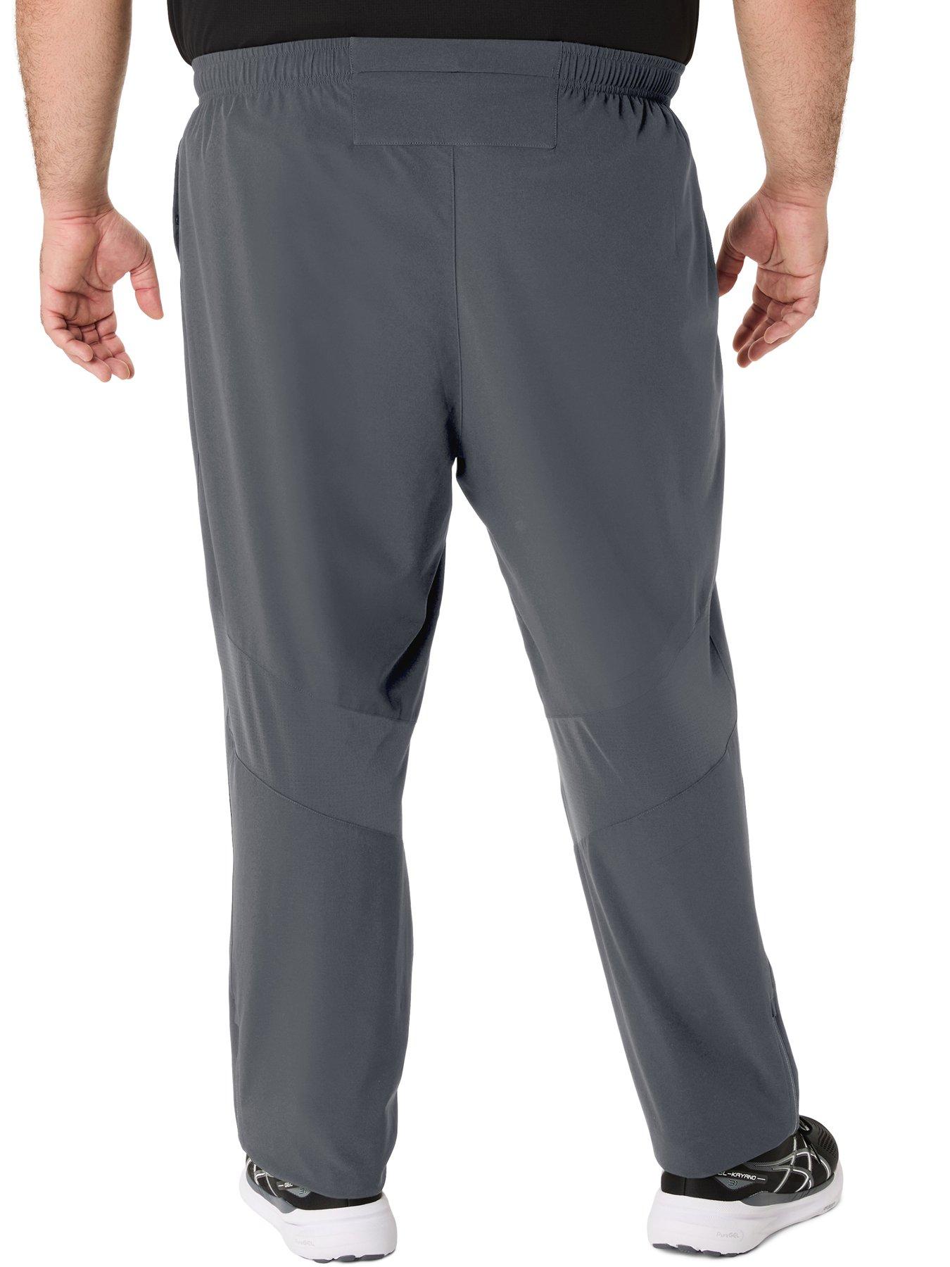 Image 2 of 7 of Asics Mens Running Core Woven Pants - Grey