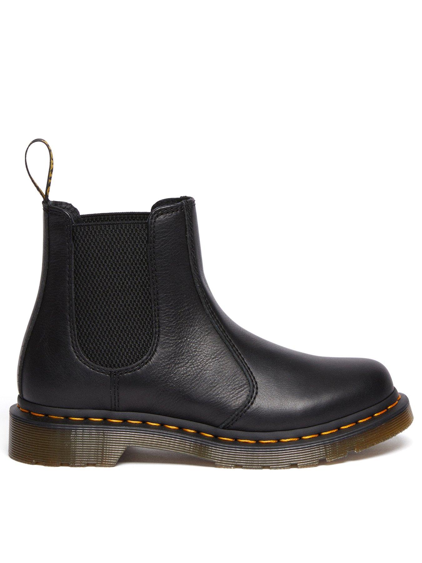 Dr Martens 2976 Virginia Leather Chelsea Boots - Black