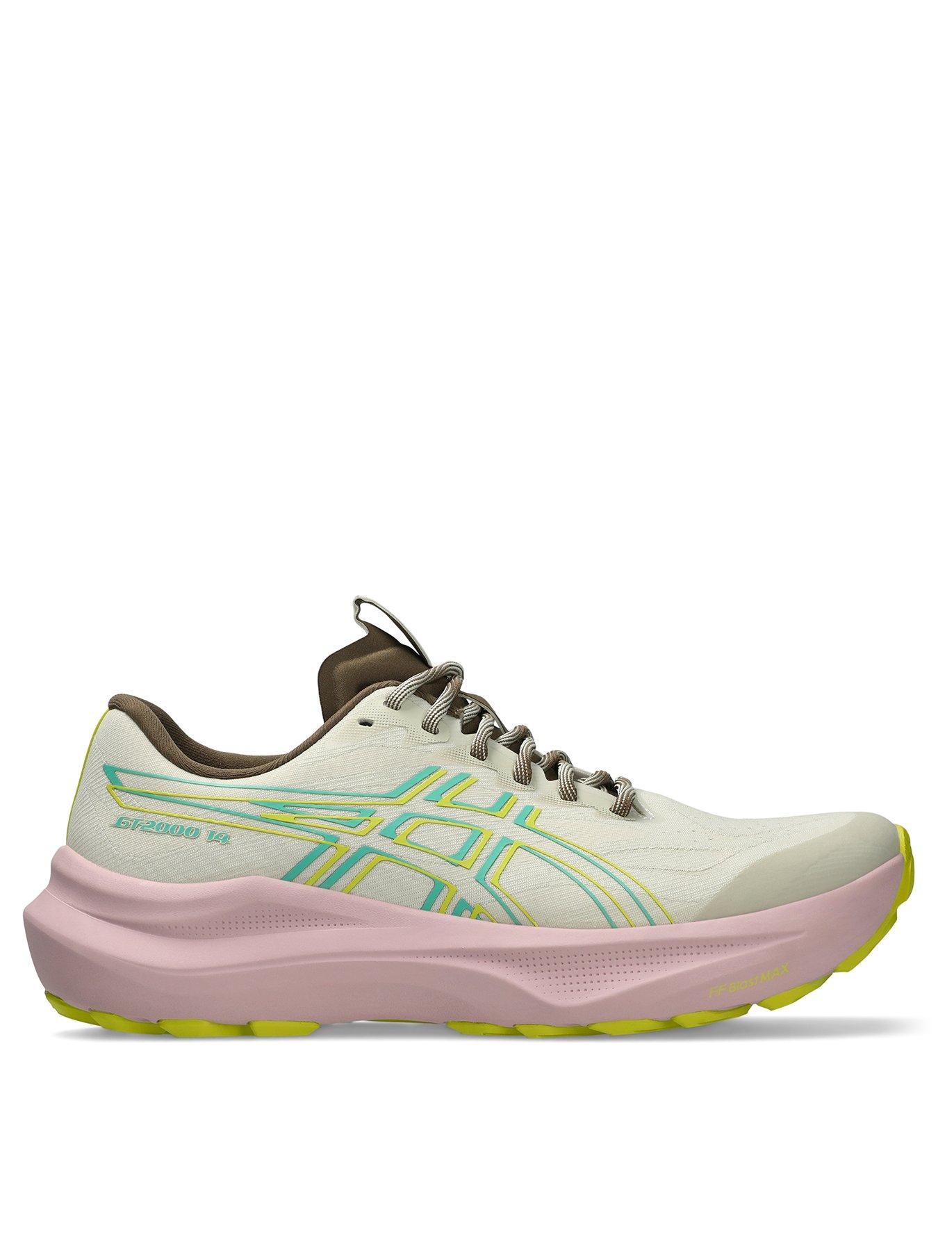 Asics Womens Running Gt-2000 14 TR Trainers, Beige, Size 7, Women