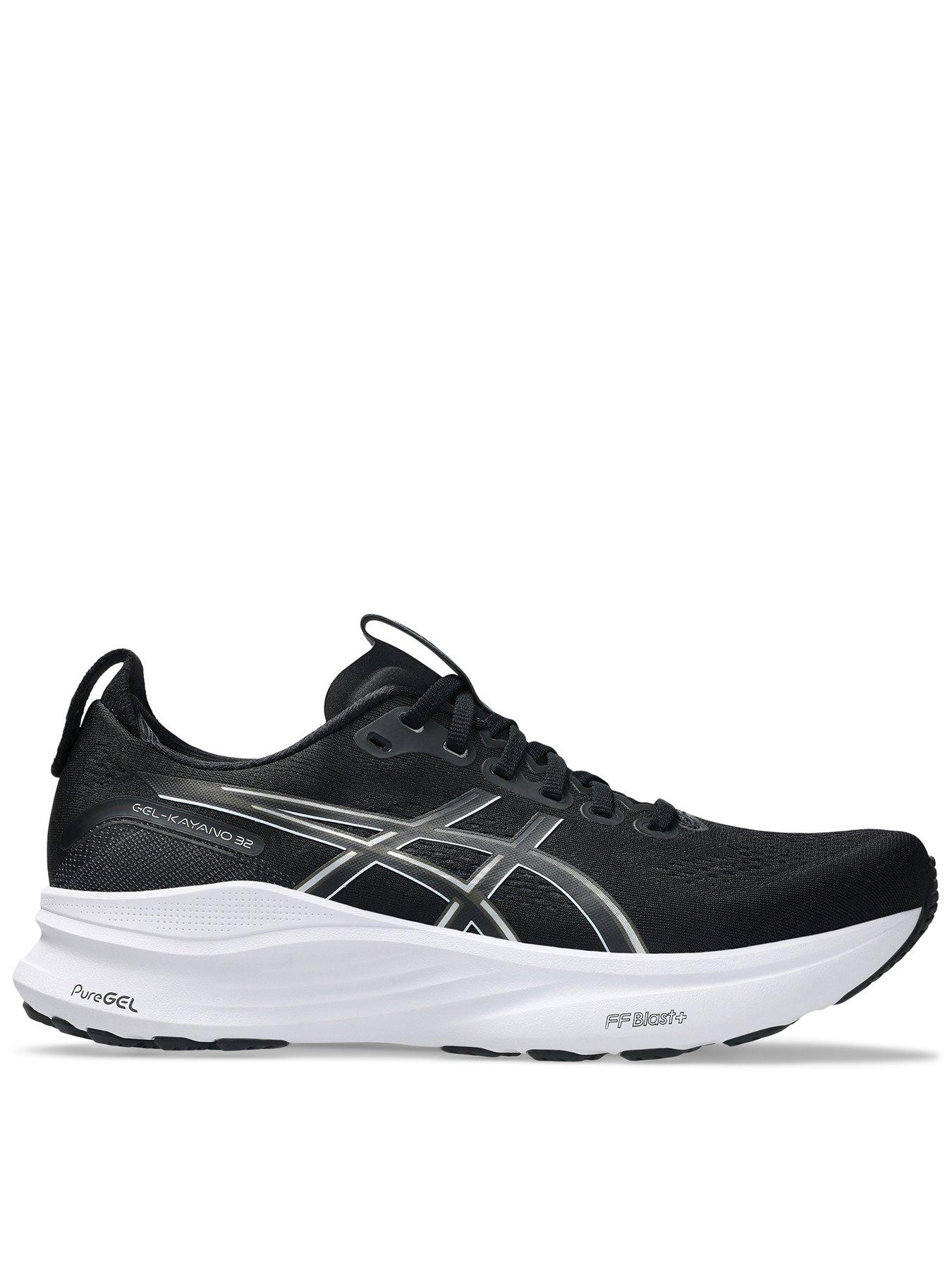 Asics Mens Running Gel-Kayano 32 Trainers - Black/White
