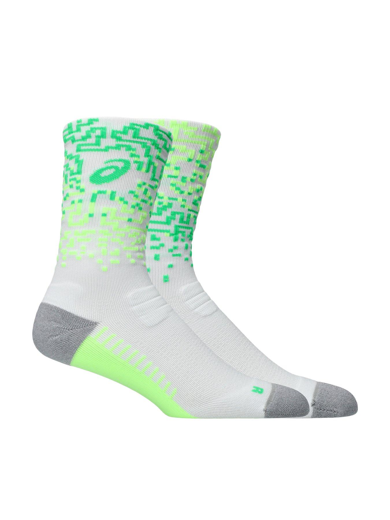 Asics Unisex Running Crew Socks - White