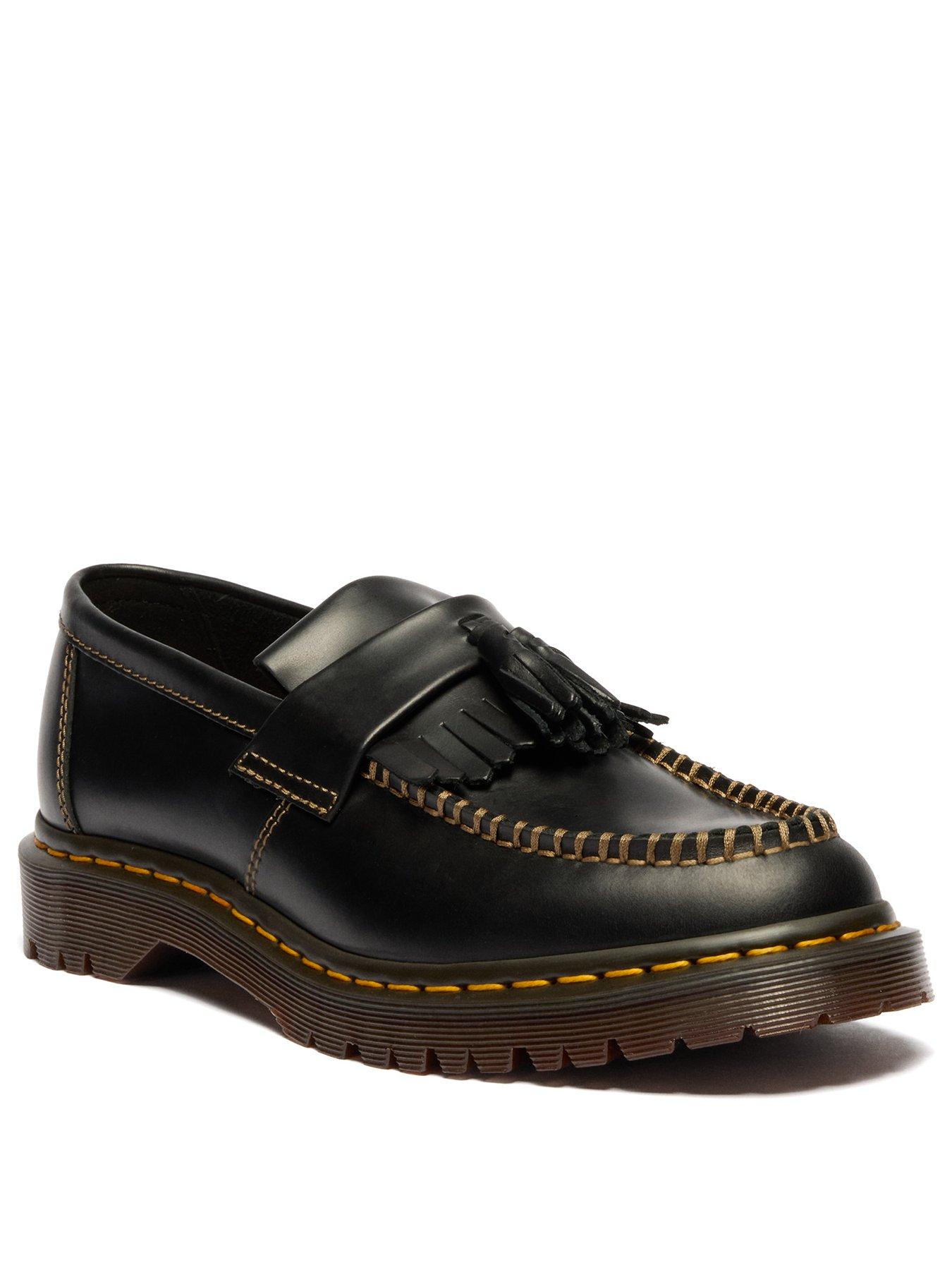 Image 2 of 7 of Dr Martens Adrian Ben Tassel Loafers - Black Orleans