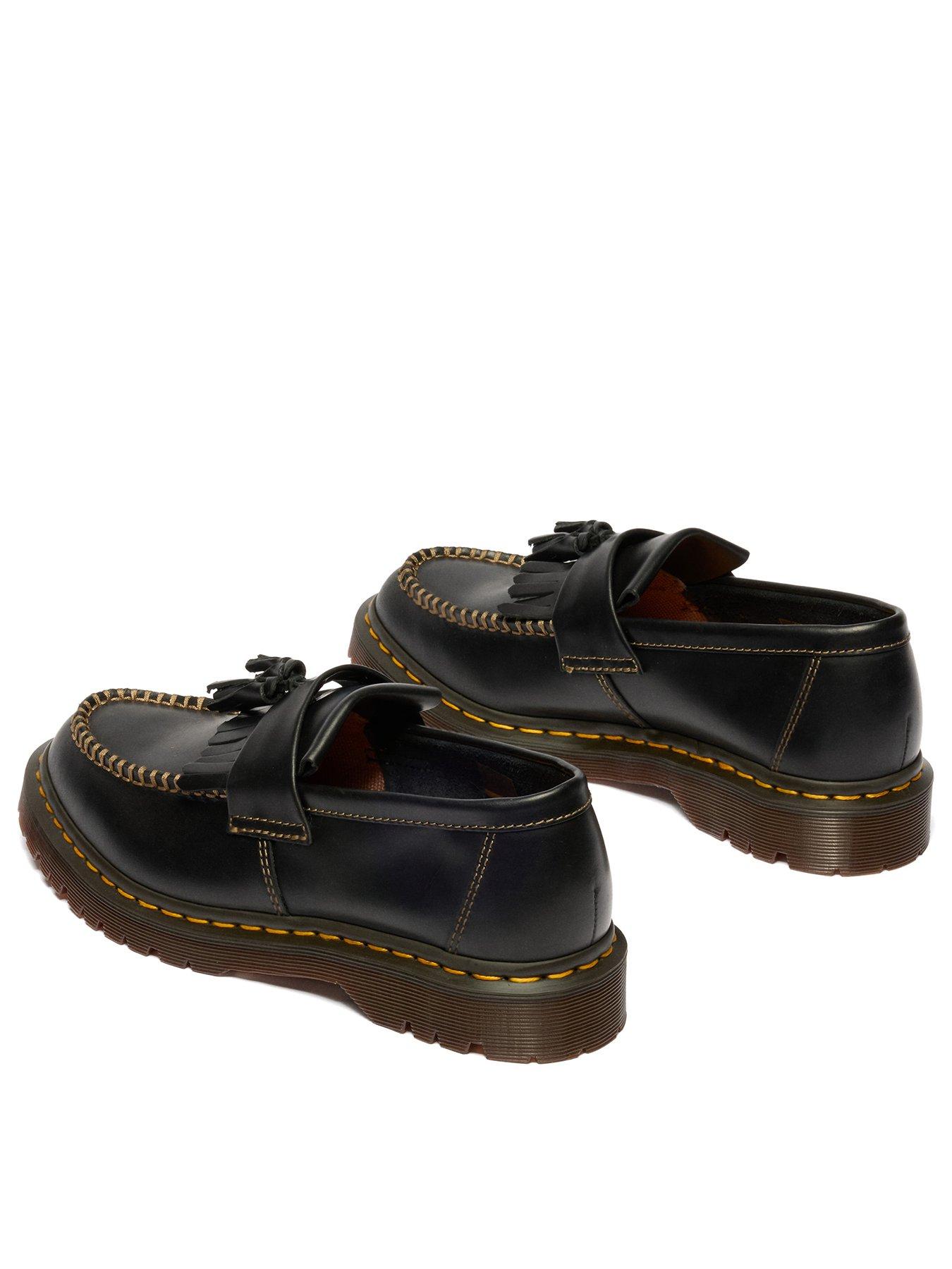 Dr Martens Adrian Ben Tassel Loafers - Black Orleans | Very