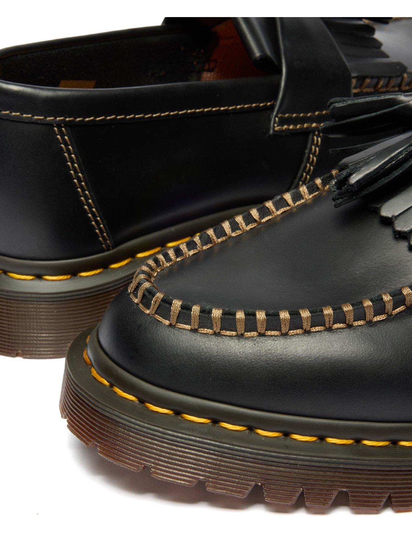 Image 6 of 7 of Dr Martens Adrian Ben Tassel Loafers - Black Orleans
