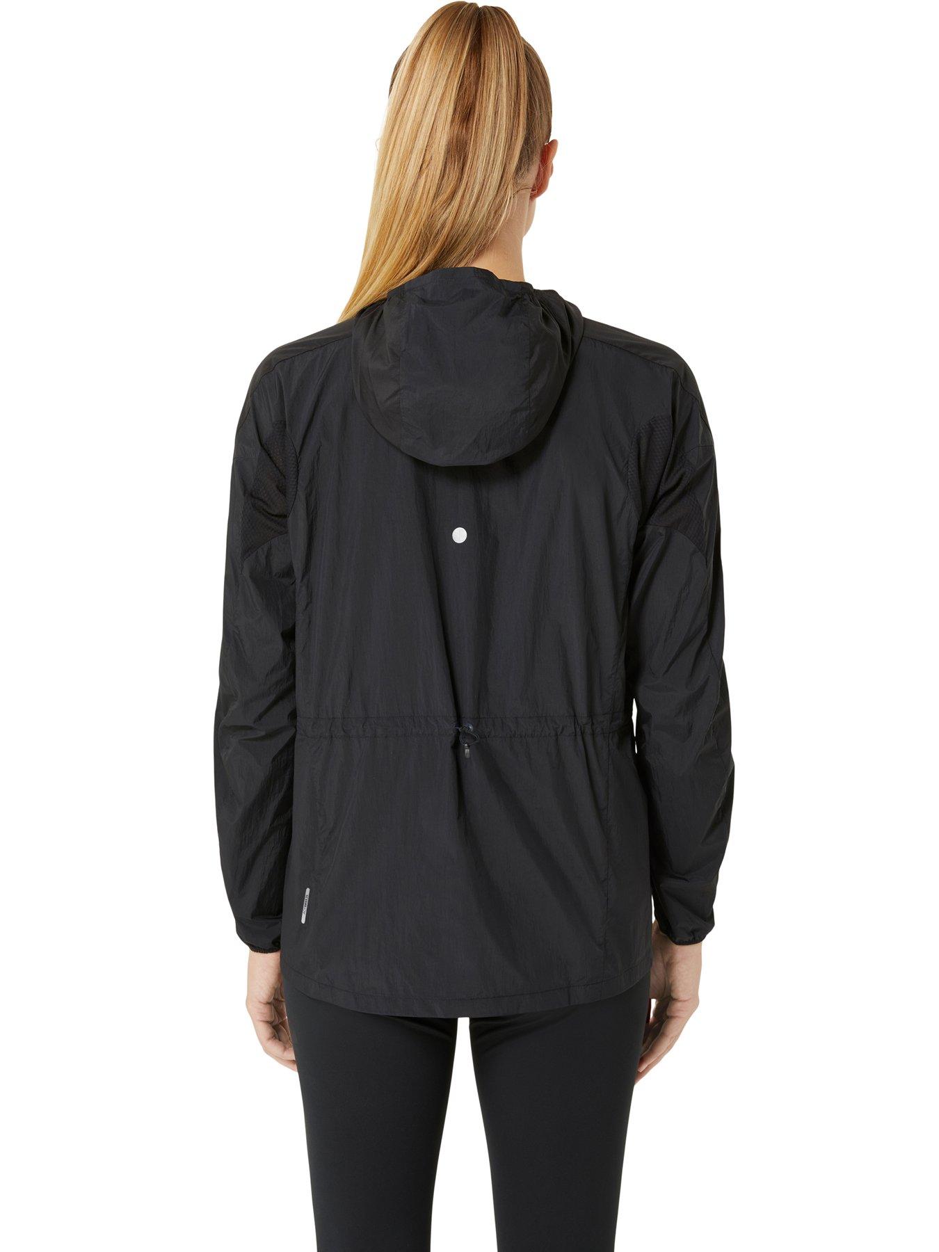 Image 2 of 6 of Asics Womens Running Road Packable Jacket - Black