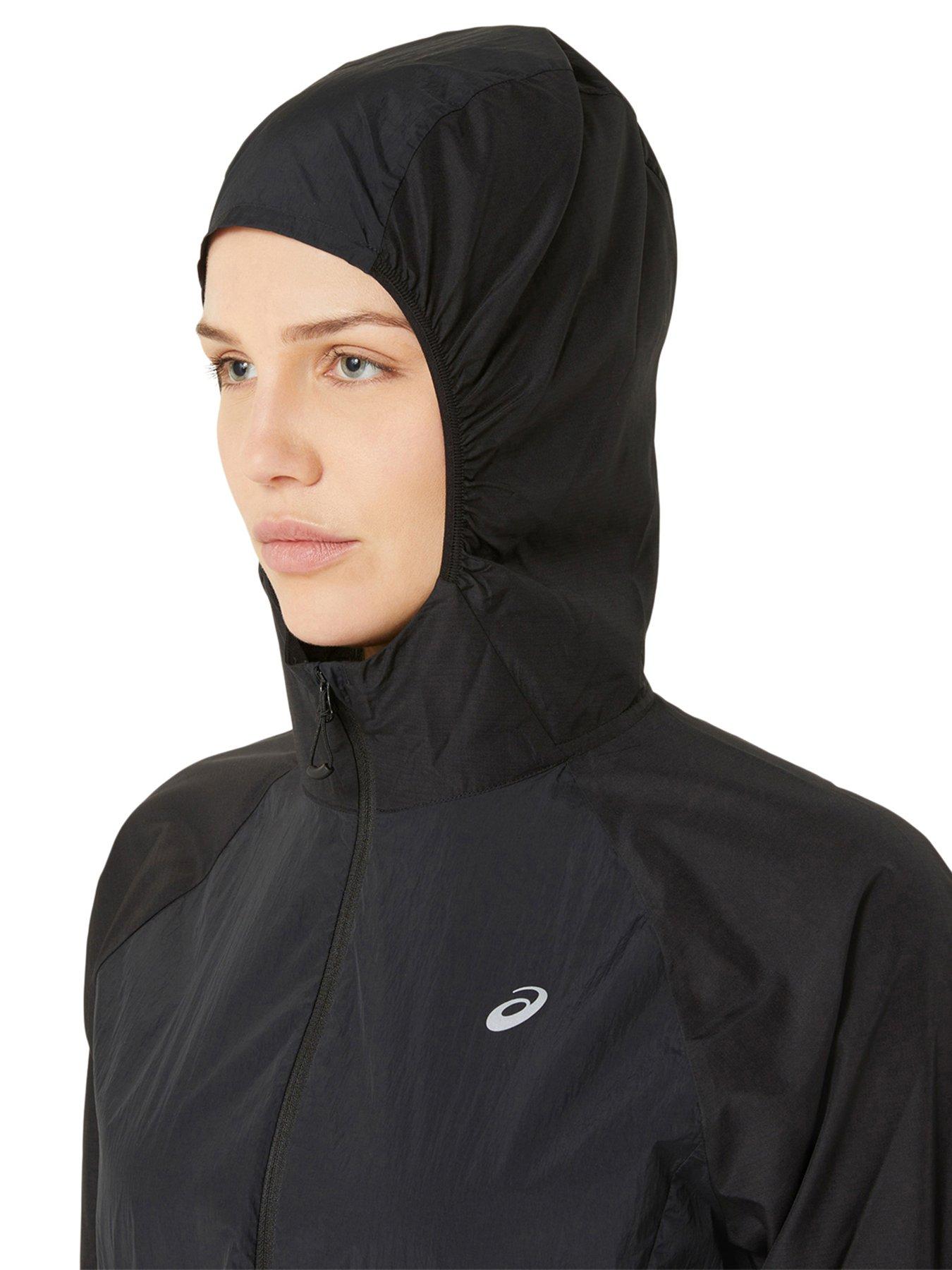 Image 4 of 6 of Asics Womens Running Road Packable Jacket - Black