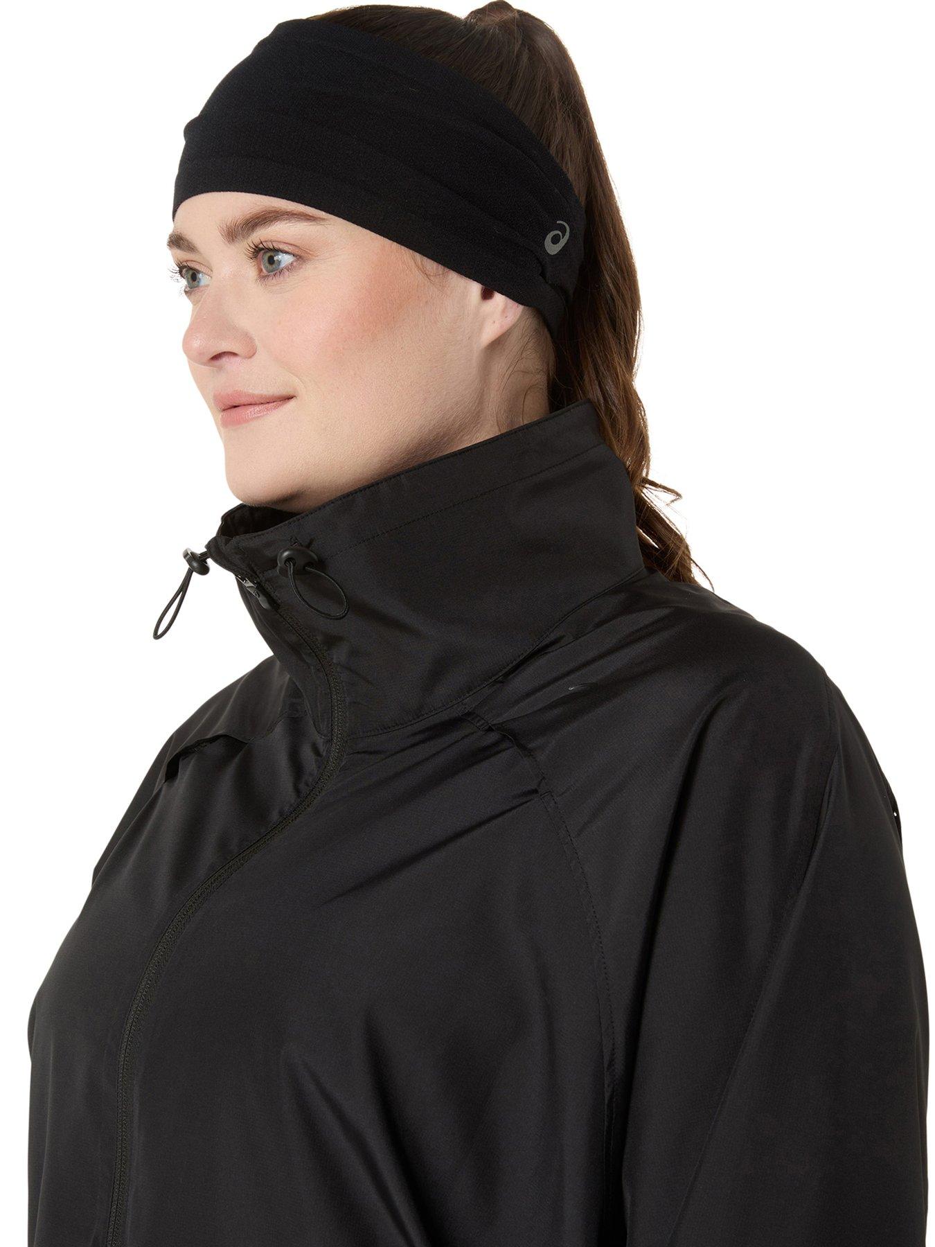 Image 2 of 3 of Asics Womens Running Headband - Black