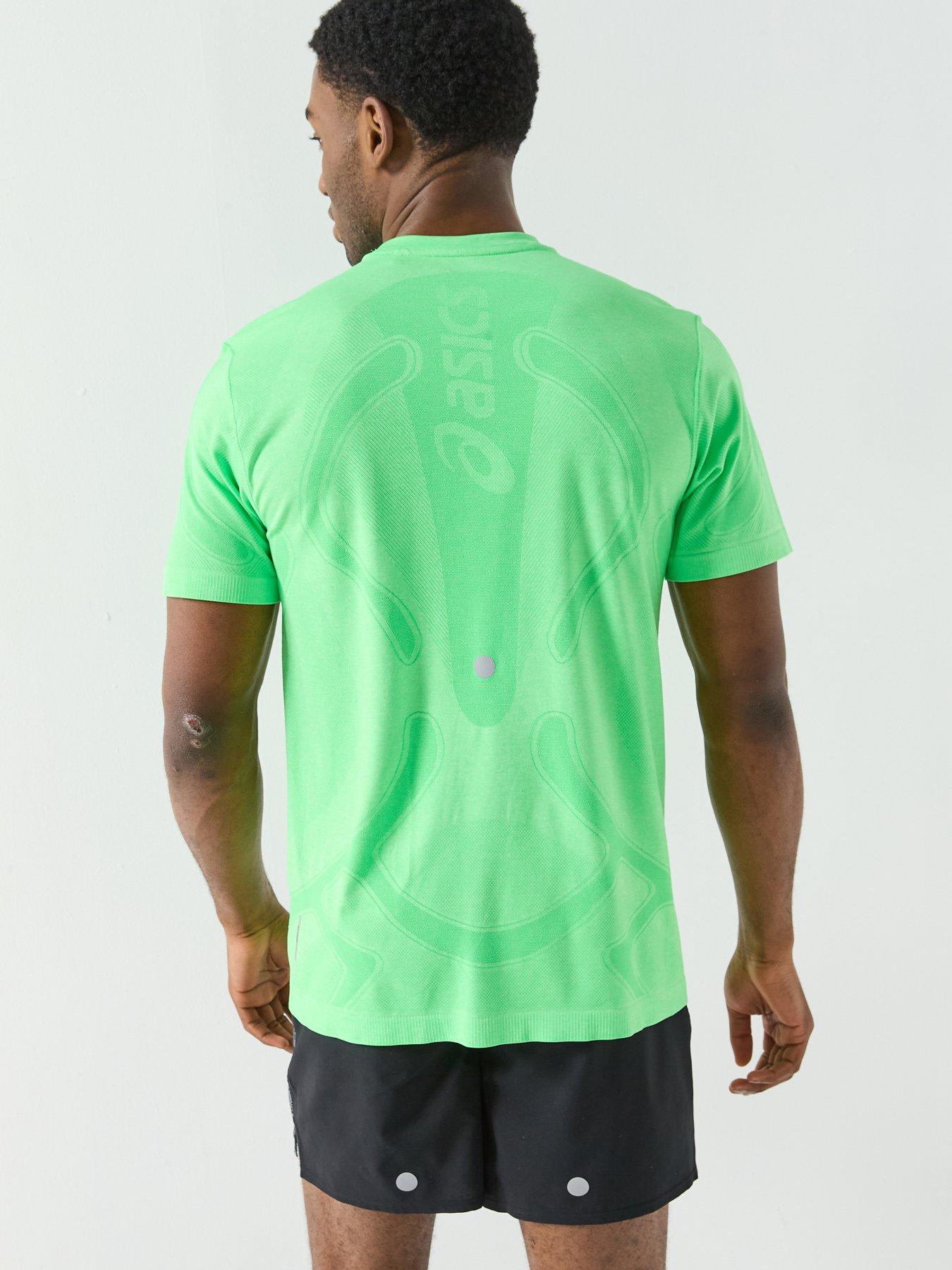 Image 2 of 6 of Asics Mens Running Road T-Shirt - Green