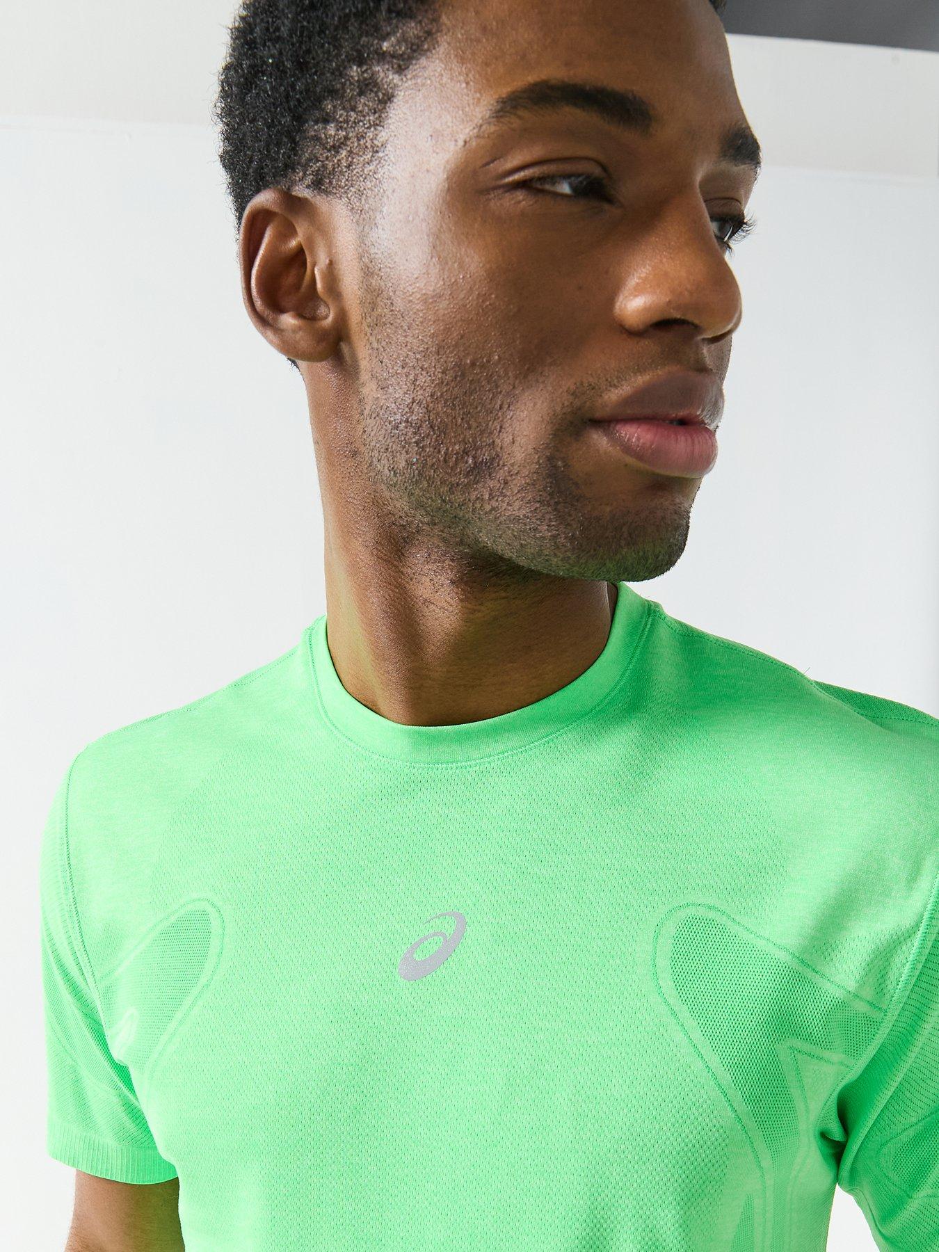 Image 4 of 6 of Asics Mens Running Road T-Shirt - Green