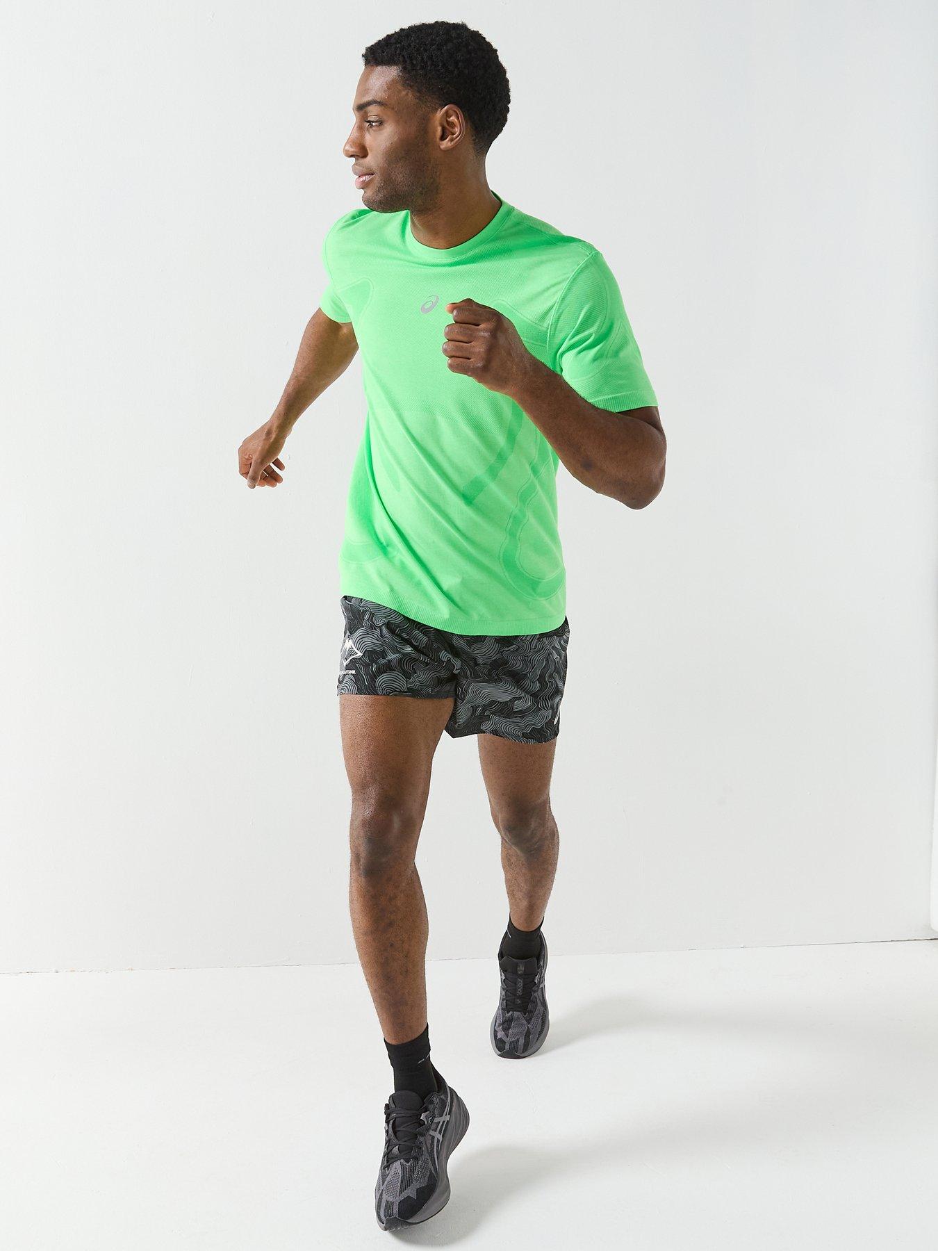 Image 6 of 6 of Asics Mens Running Road T-Shirt - Green