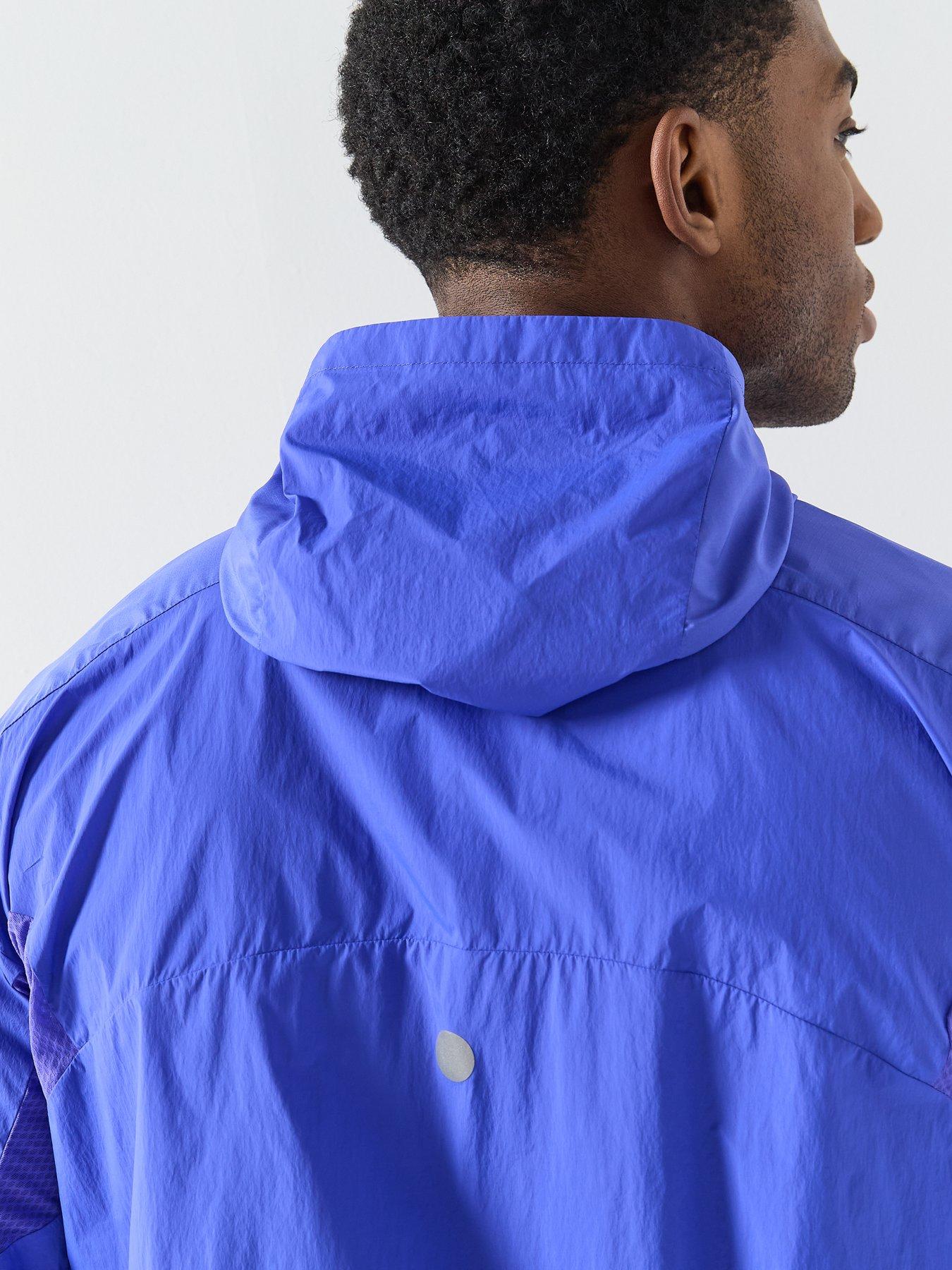 Image 5 of 6 of Asics Mens Running Road Packable Jacket - Blue