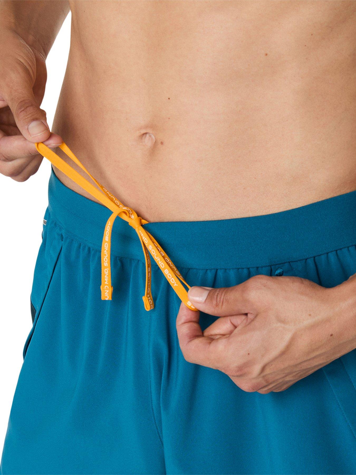 Image 7 of 7 of Asics Mens Running Road 5Inch Shorts - Blue