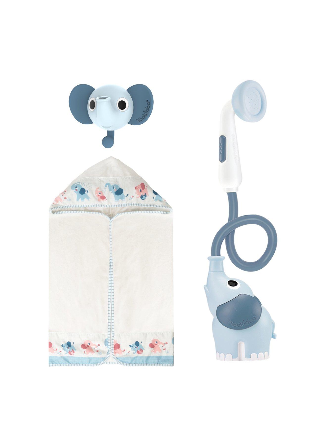 De Leuke Vectorillustratie Van De Babydouche Donker Grey Letters Het `S