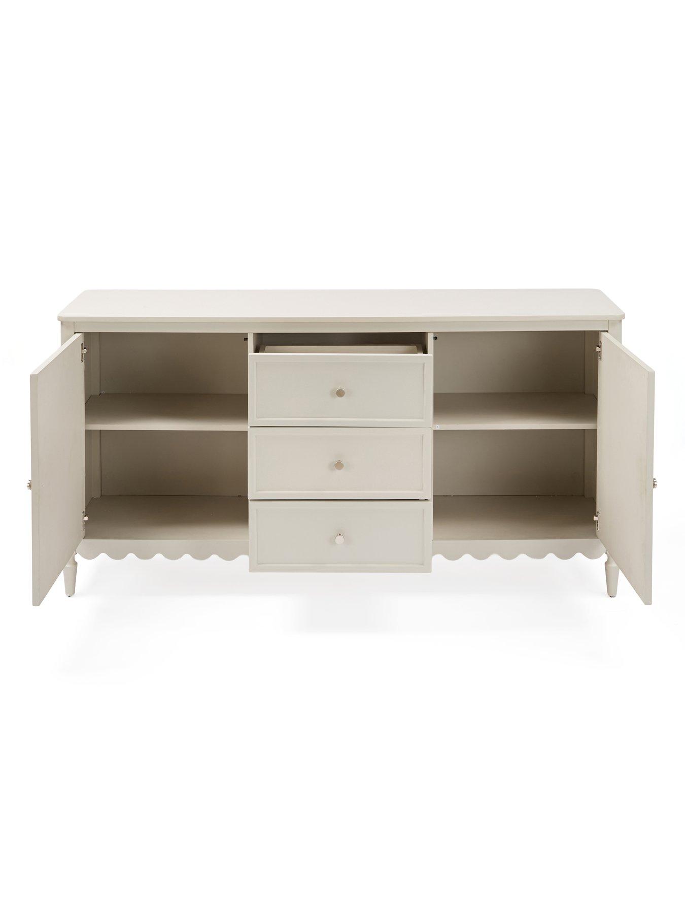 Image 3 of 7 of The Very Collection Marina Large Sideboard 2 Door 3 Drawers