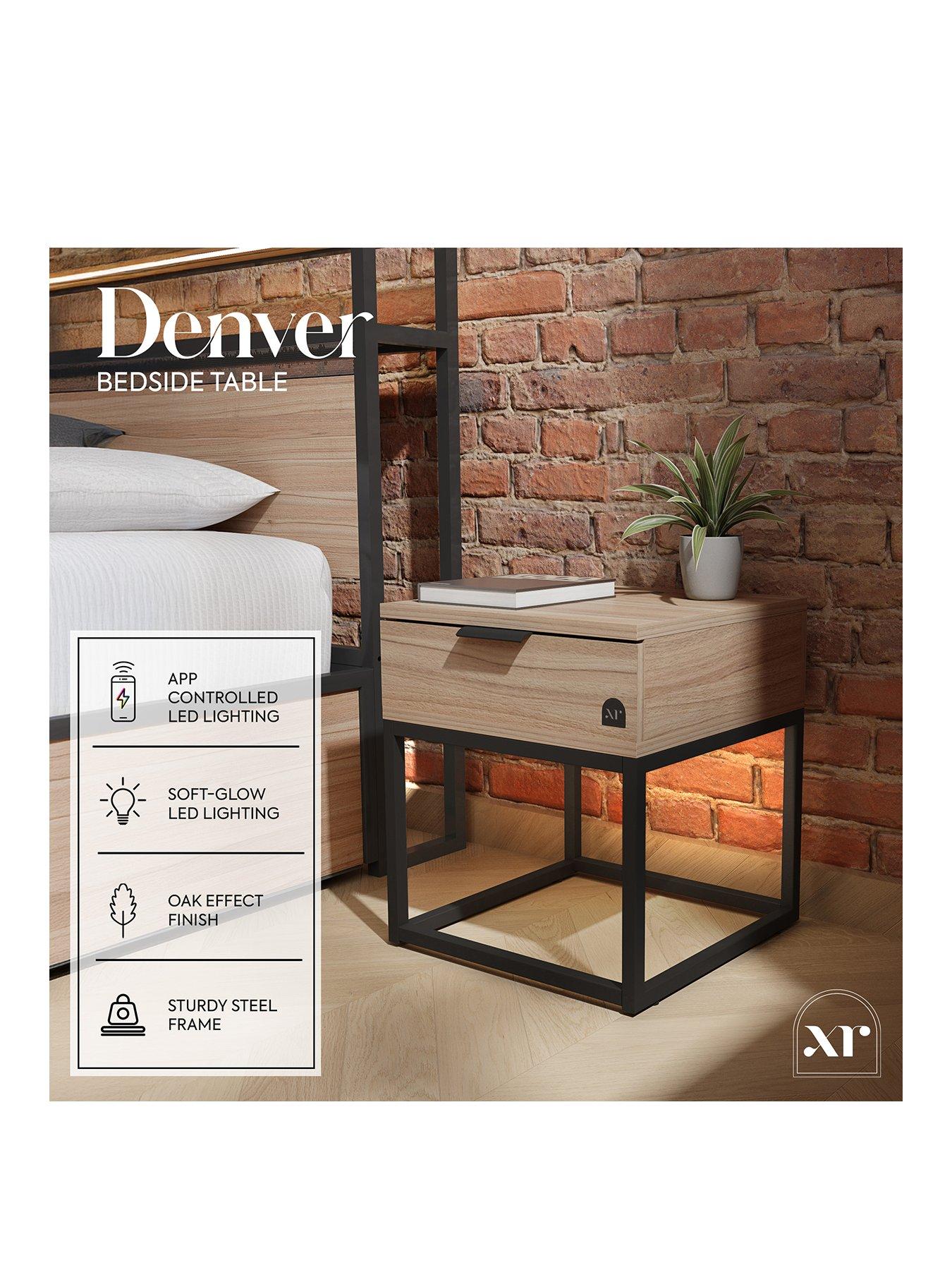 Image 2 of 8 of XR Living Denver Side Table With Led App Control