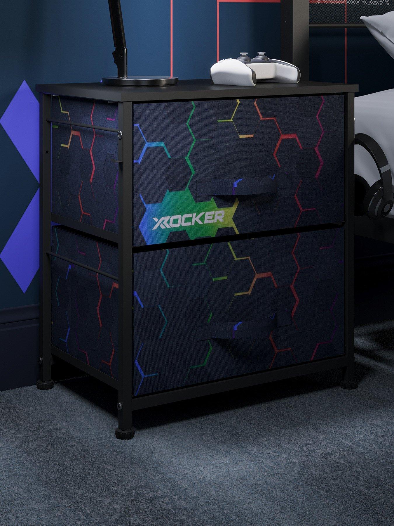 X Rocker Hex Canvas Bedside