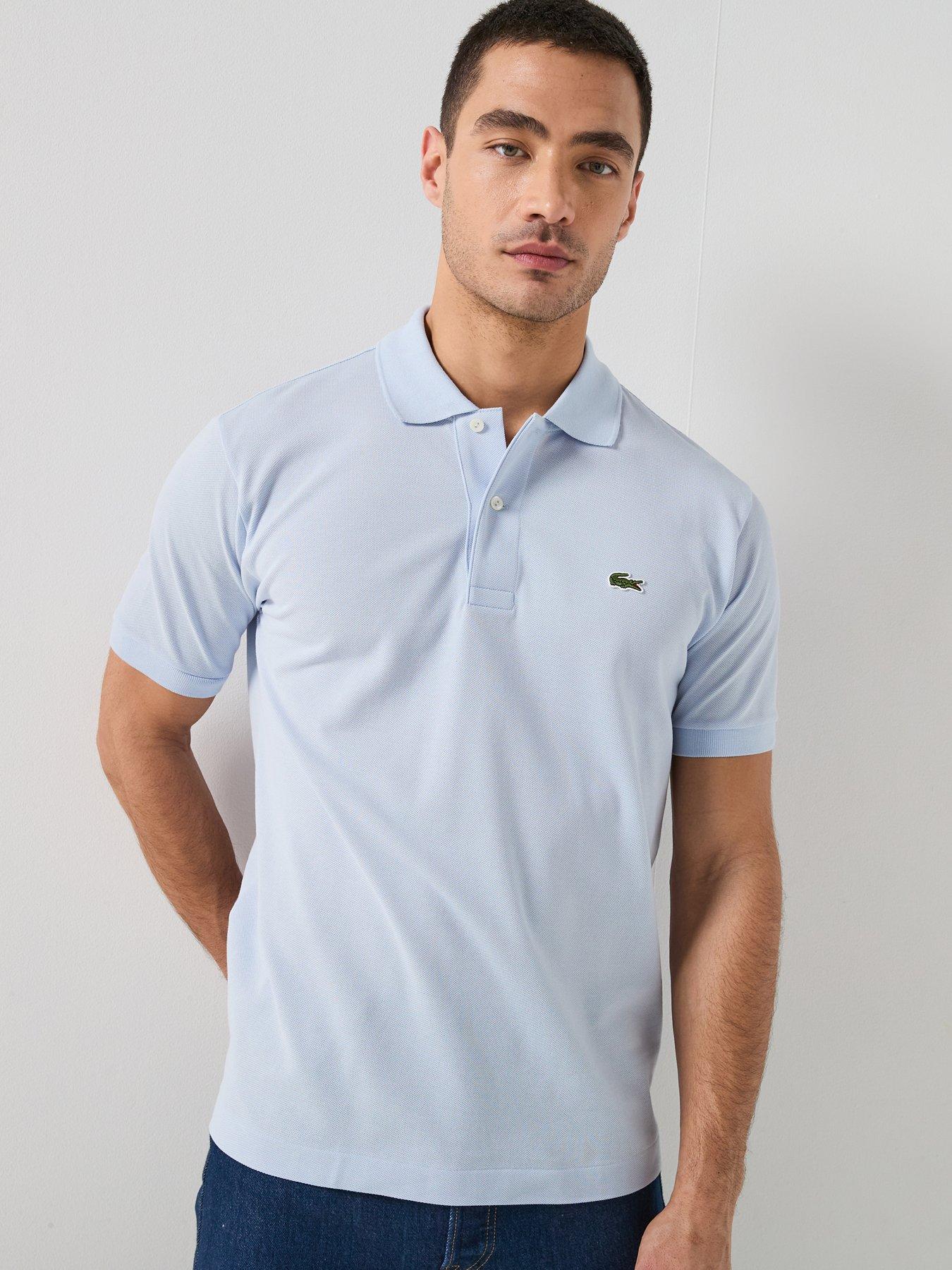 Lacoste Classic Fit L1212 Polo Shirt, Blue, Size S, Men