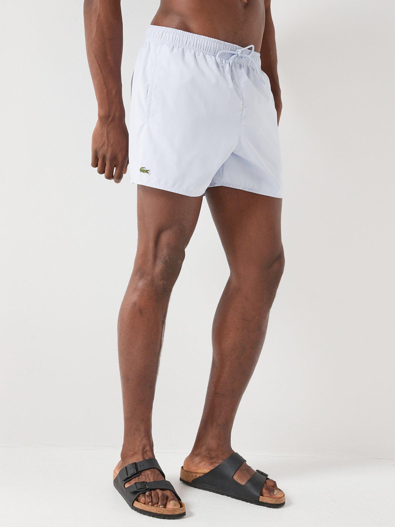 Lacoste Short Quick-dry Swim Trunks - Blue